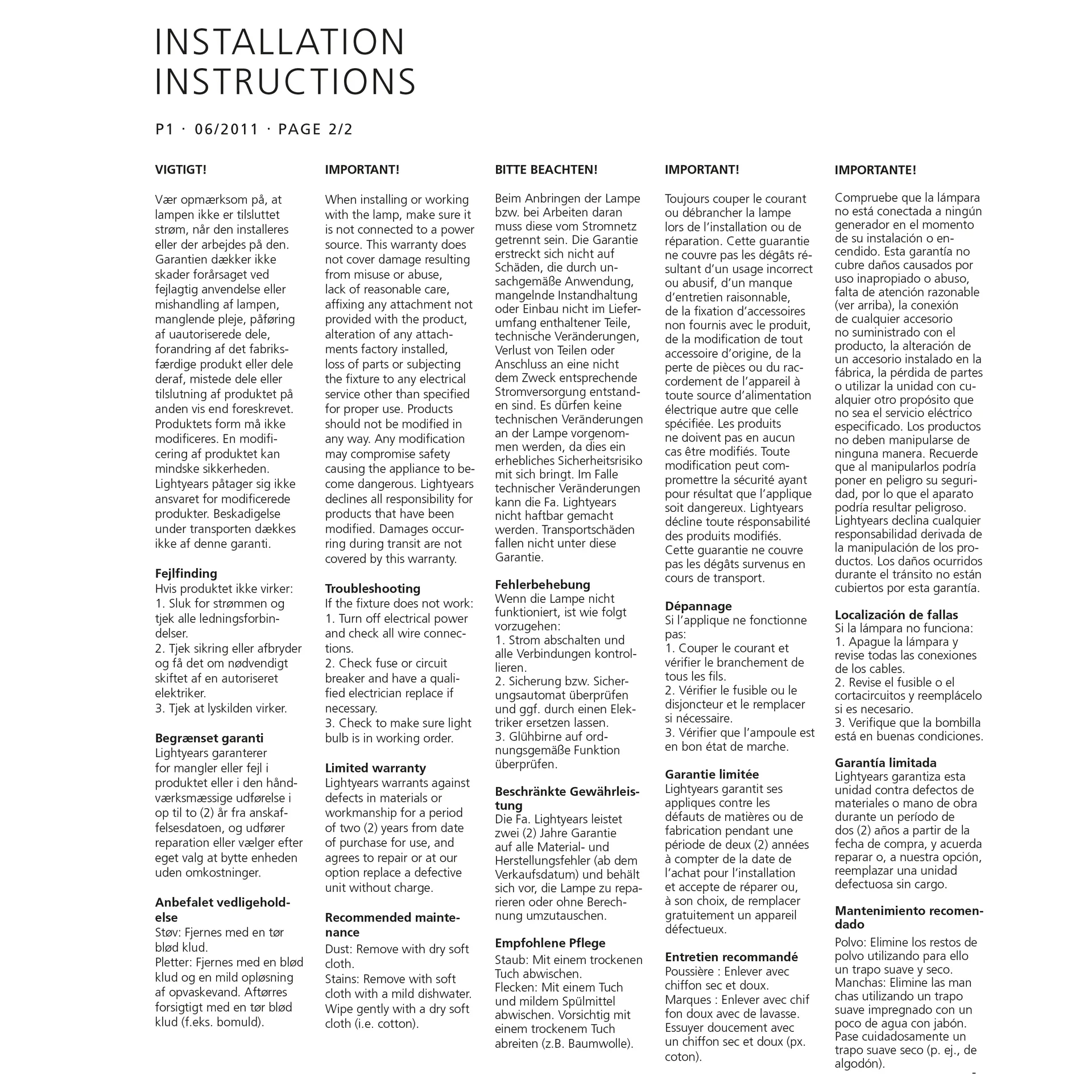 Concert κρεμαστό λευκό, P1 Fritz Hansen