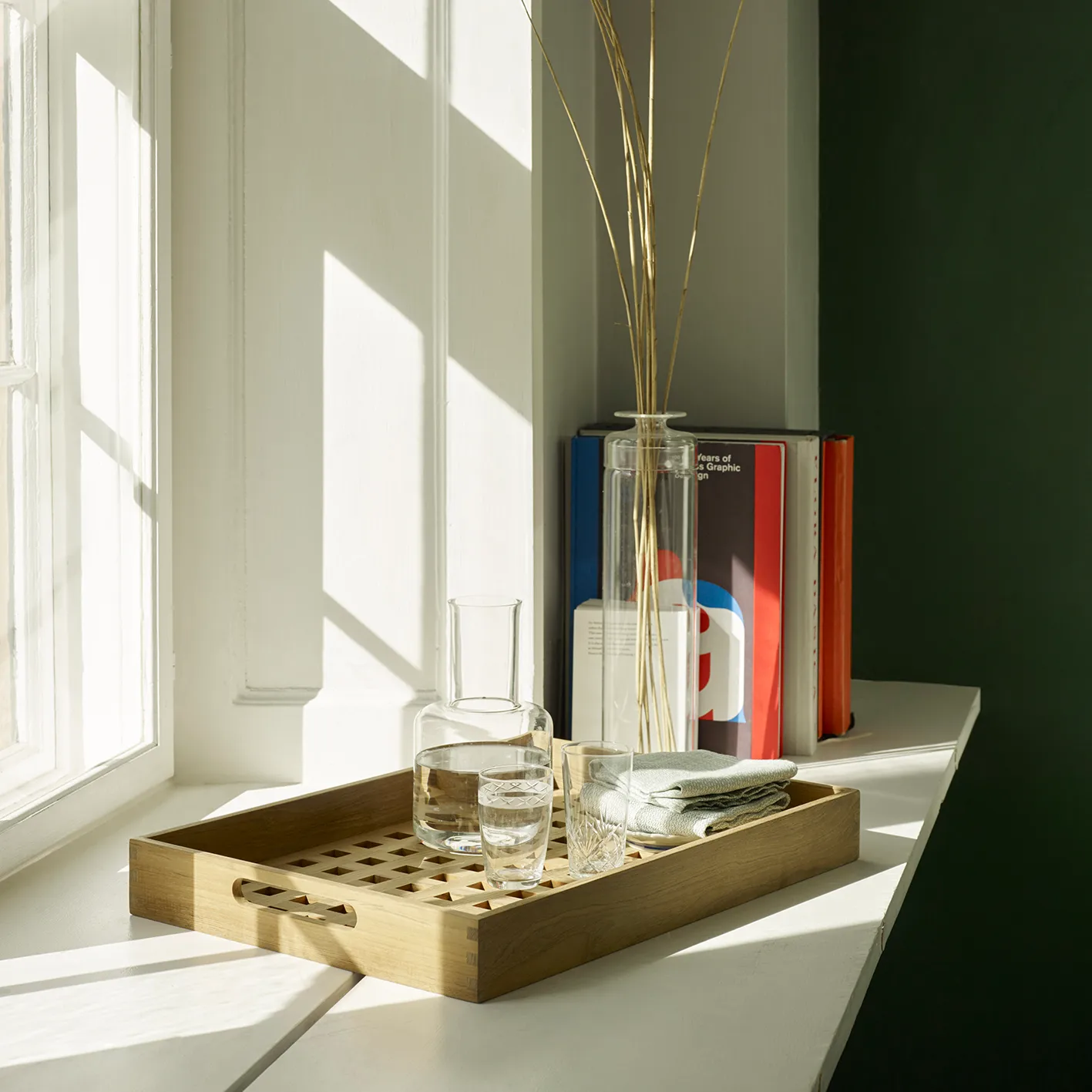 Fiona δίσκος 32x48 cm, Τικ Fritz Hansen