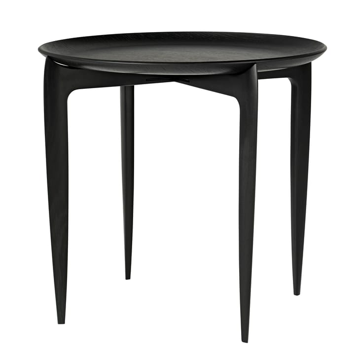 Foldable δίσκος τραπέζι Ø 45 cm - Μαύρο - Fritz Hansen