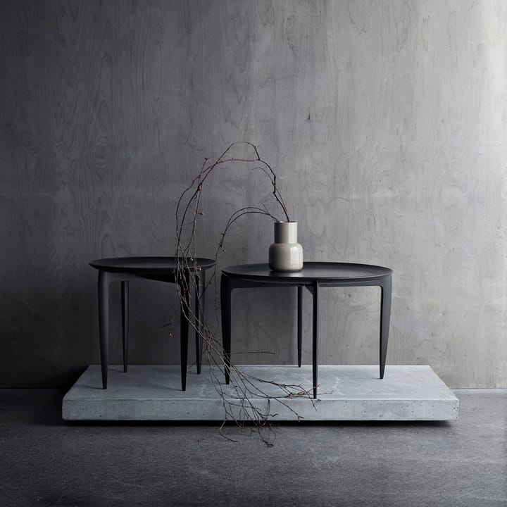 Foldable δίσκος τραπέζι Ø 60 cm, Μαύρο Fritz Hansen