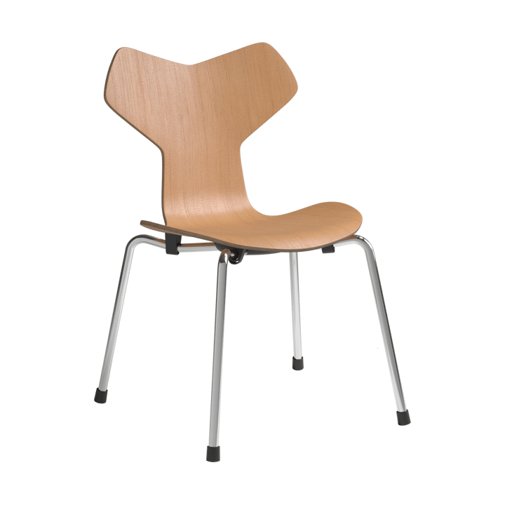 Grand Prix παιδική καρέκλα - Oregon pine-χρώμιο - Fritz Hansen