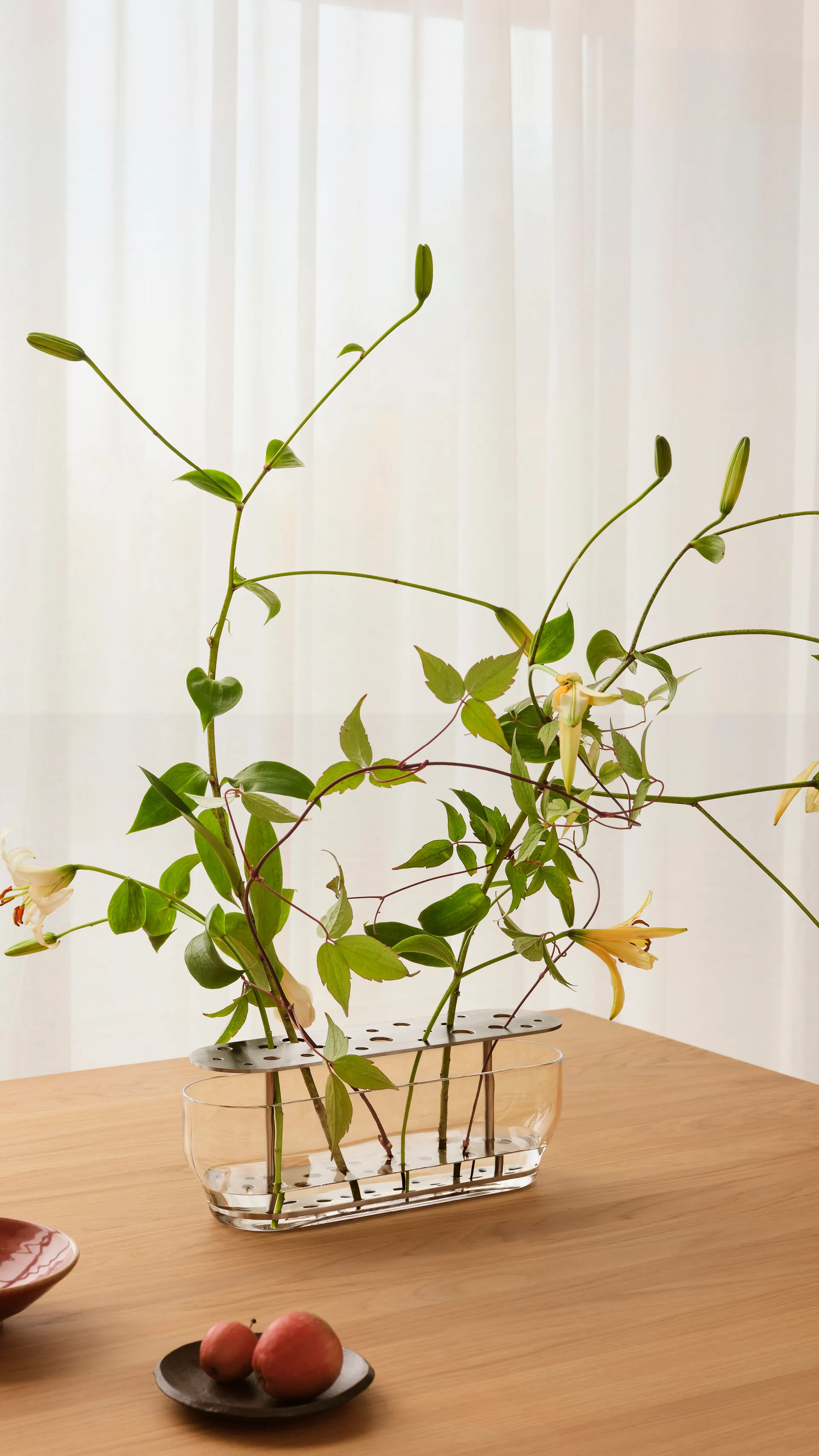 Ikebana ανοξείδωτο βάζο, Μακρύ Fritz Hansen