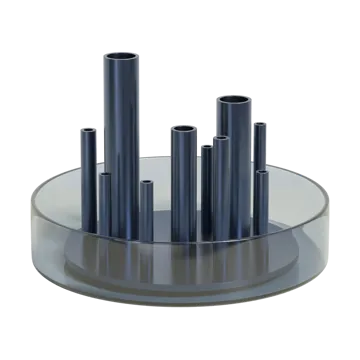 Ikeru low βάζο - Dusk blue - Fritz Hansen