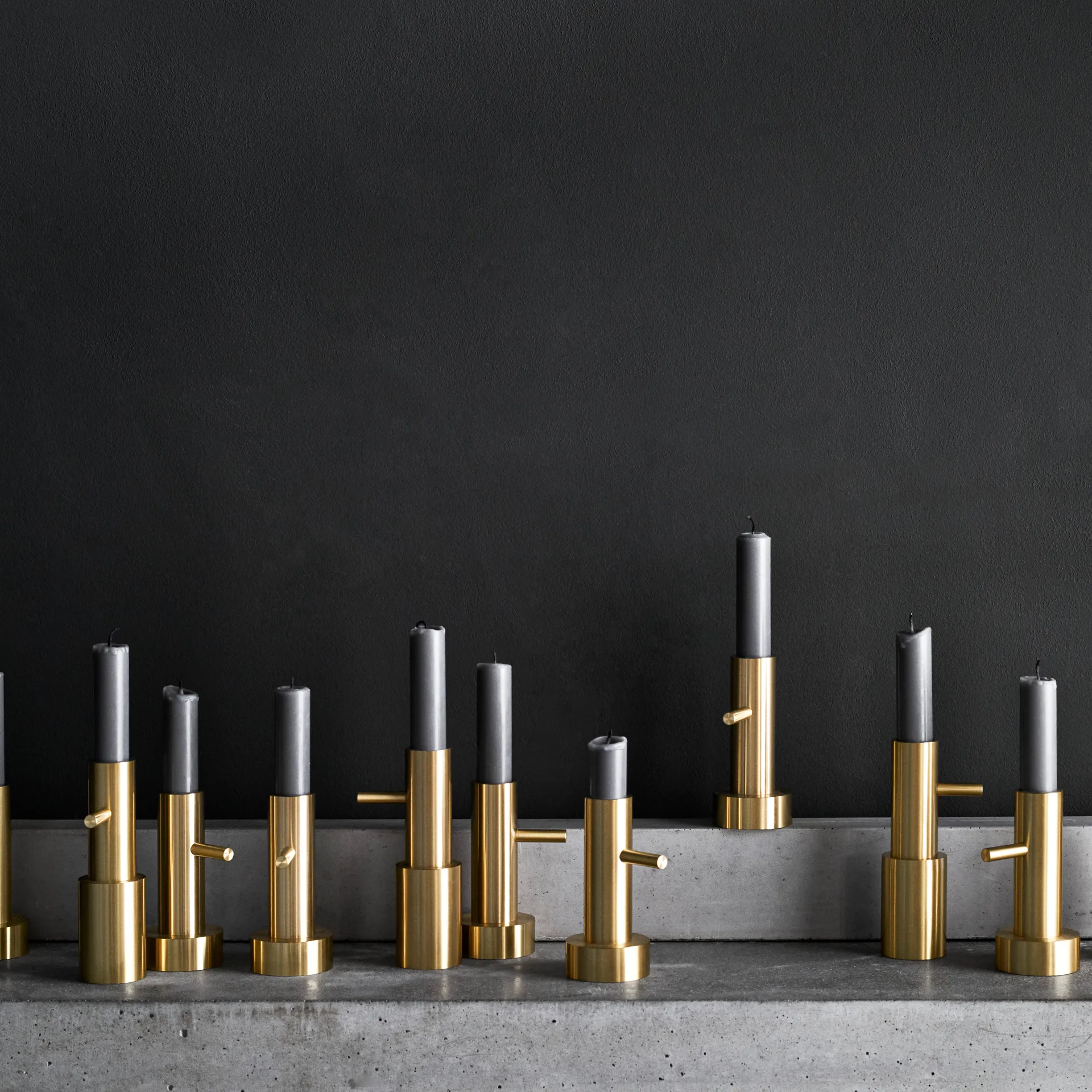 Jaime Hayon Single ορειχάλκινο κηροπήγιο, #2 Fritz Hansen