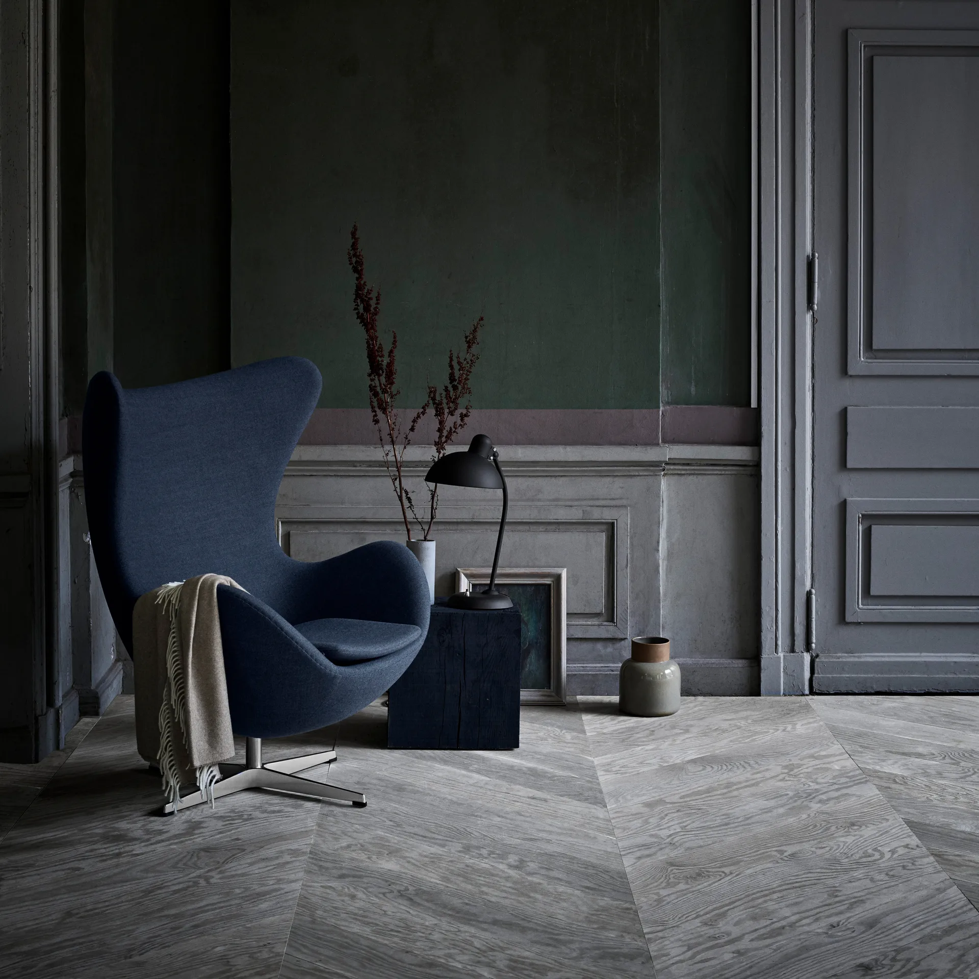 Kaiser Idell 6556-T επιτραπέζιο φωτιστικό, Ματ μαύρο Fritz Hansen