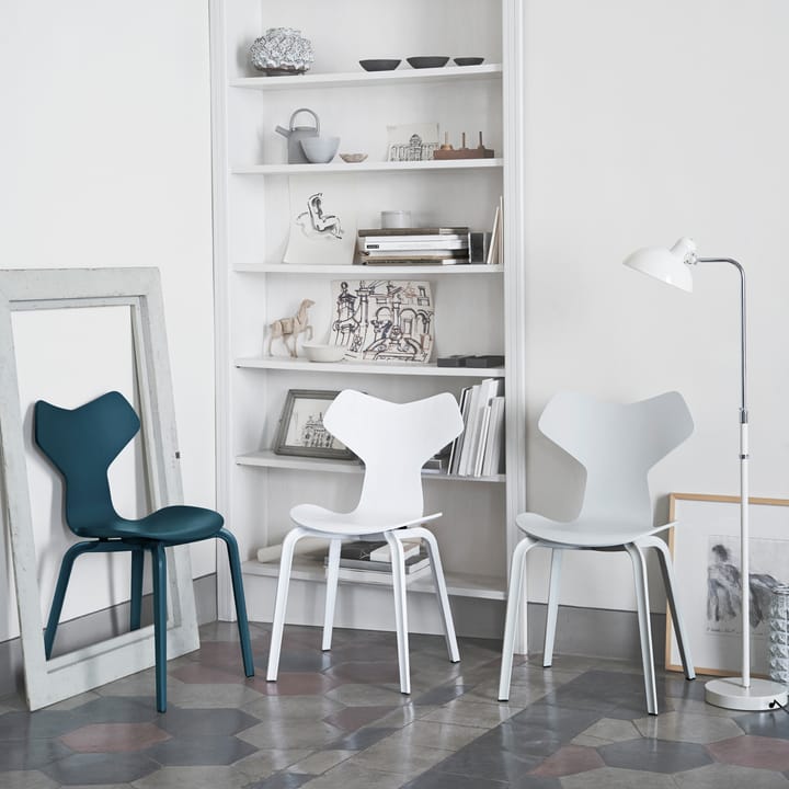 Kaiser Idell 6580-F Luxus φωτιστικό δαπέδου, Λευκό Fritz Hansen