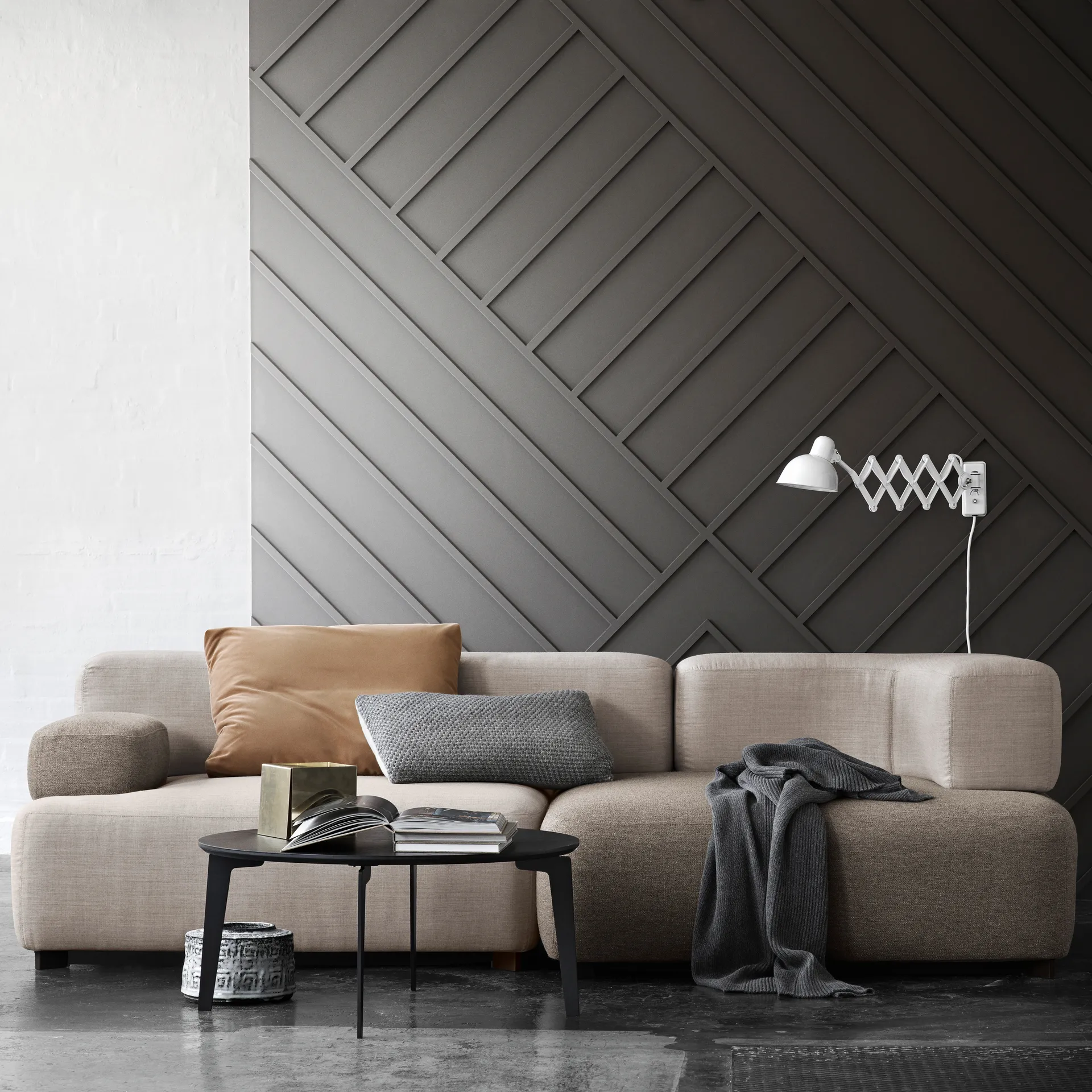 Kaiser Idell 6718-W φωτιστικό τοίχου, Λευκό Fritz Hansen