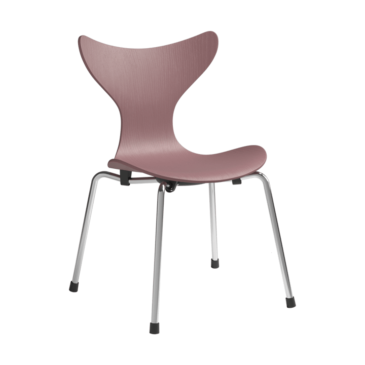 Liljan παιδική καρέκλα - Wild rose βαμμένη τέφρα-χρώμιο - Fritz Hansen