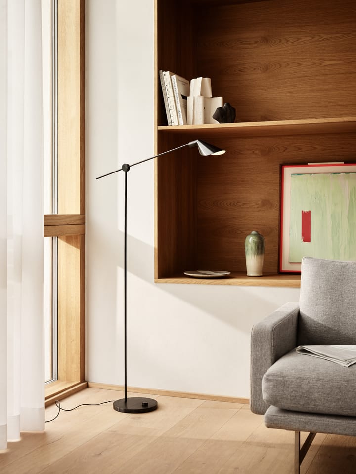 MS011 φωτιστικό δαπέδου, Black Fritz Hansen