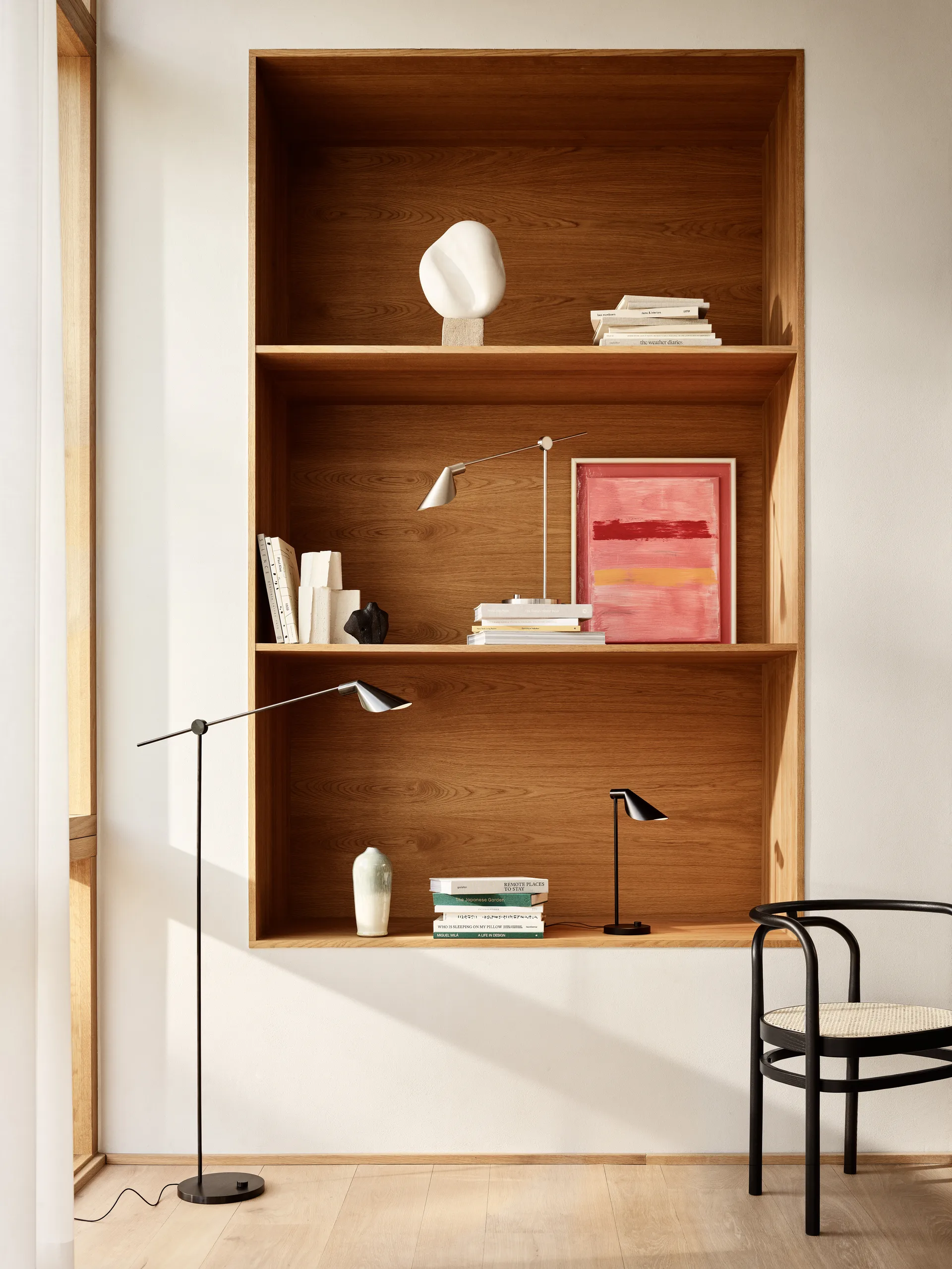 MS011 φωτιστικό δαπέδου, Black Fritz Hansen