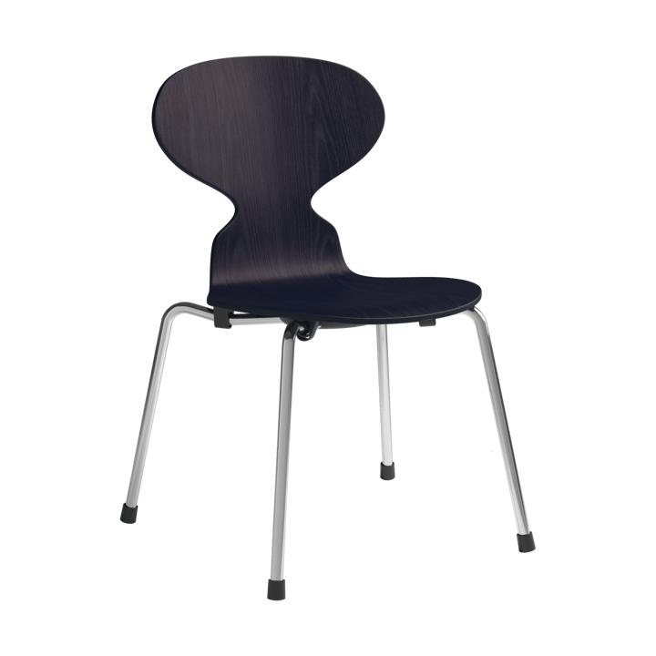 Myran παιδική καρέκλα - Midnight blue βαμμένη τέφρα-χρώμιο - Fritz Hansen