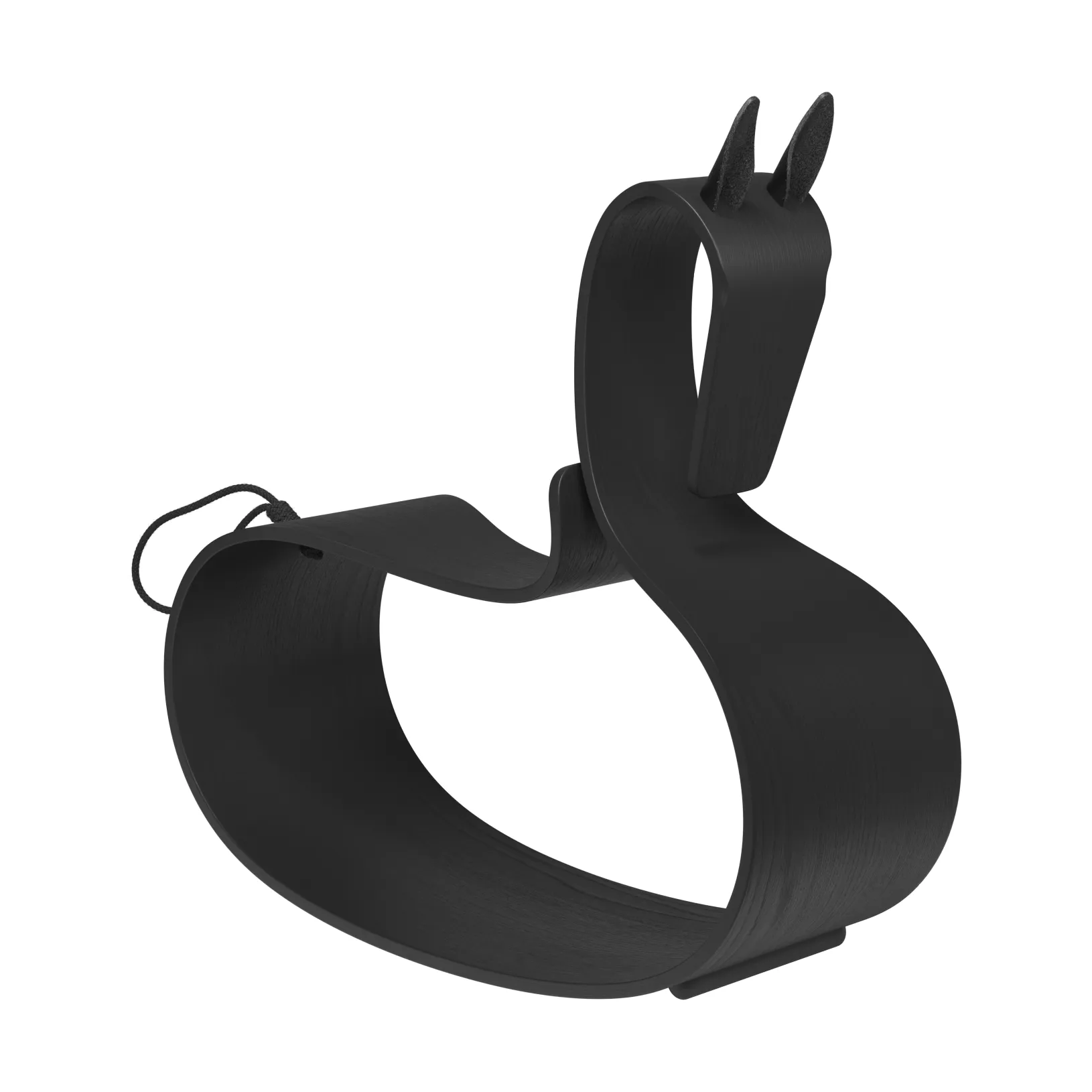 Rocking Horse κουνιστό αλογάκι, Μαύρο δεσποτάκι Fritz Hansen