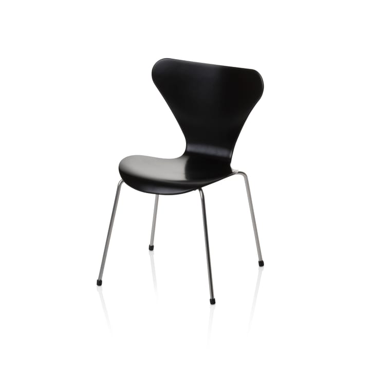 Series 7 μινιατούρα καρέκλας, Μαύρο Fritz Hansen