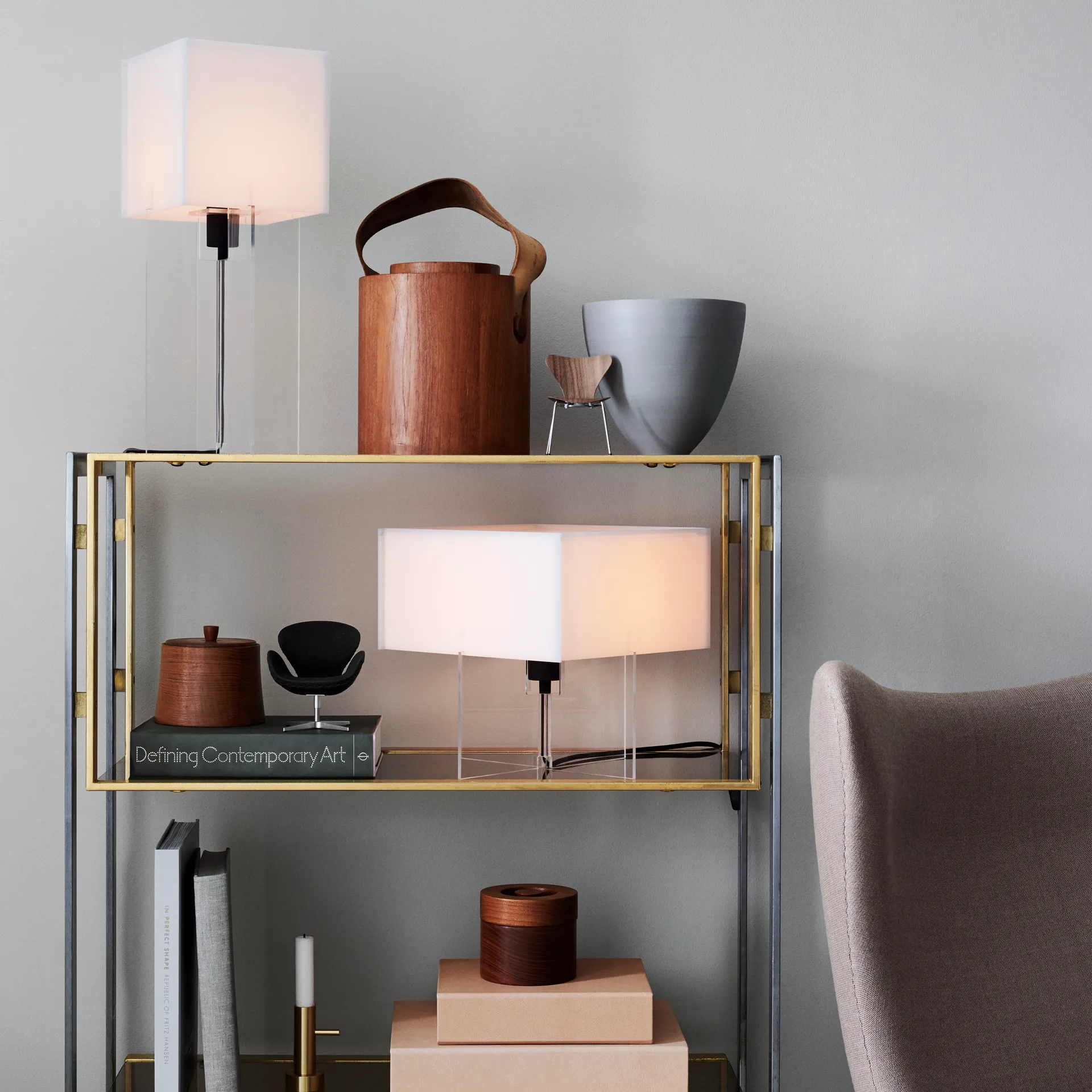 Series 7 μινιατούρα καρέκλας, Καρυδιά Fritz Hansen