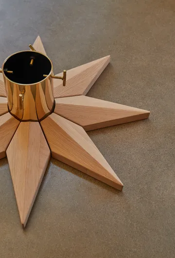 Βάση χριστουγεννιάτικου δέντρου Stella Ø50.5 cm - Δρυς - Fritz Hansen