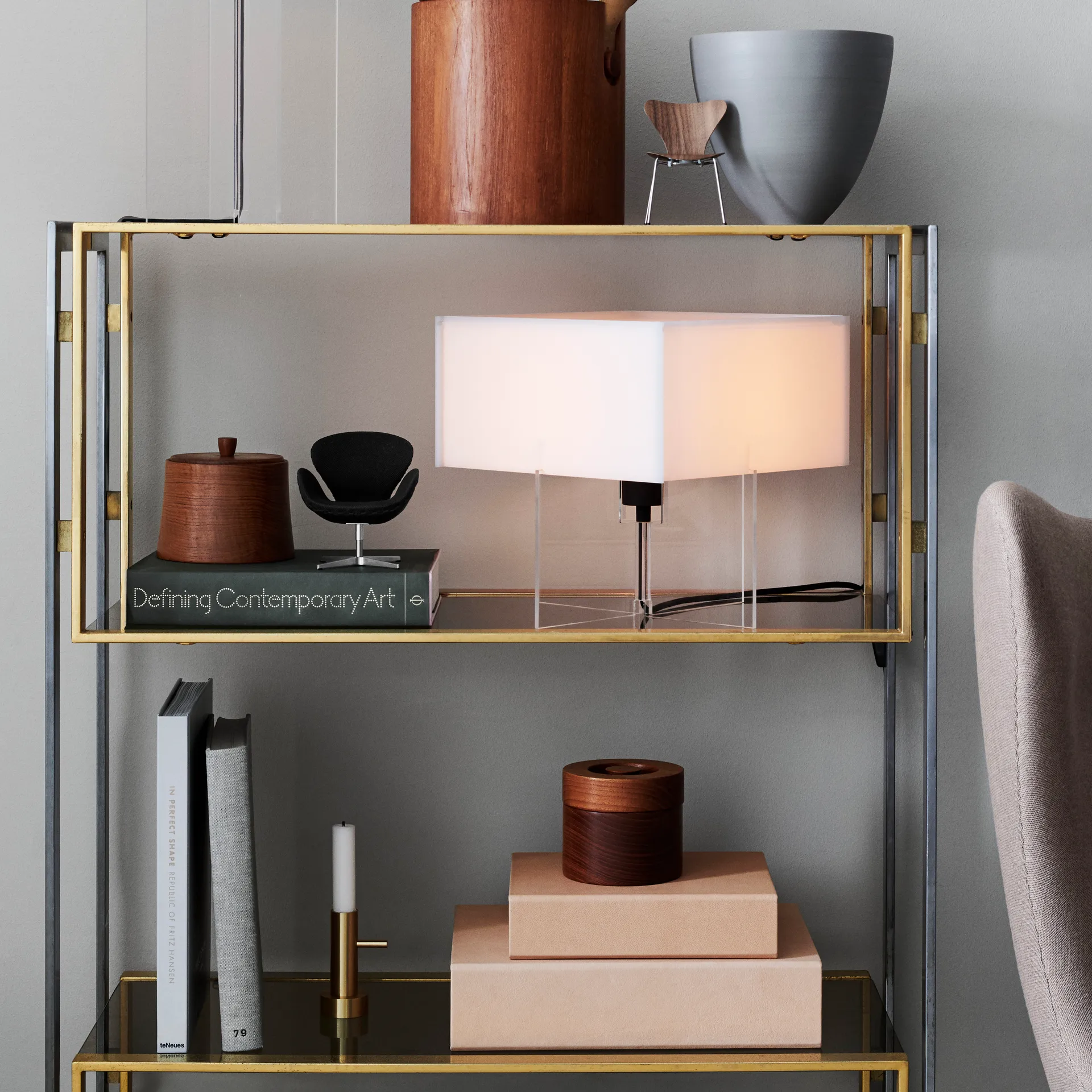 Svanen μινιατούρα , Μαύρο Fritz Hansen