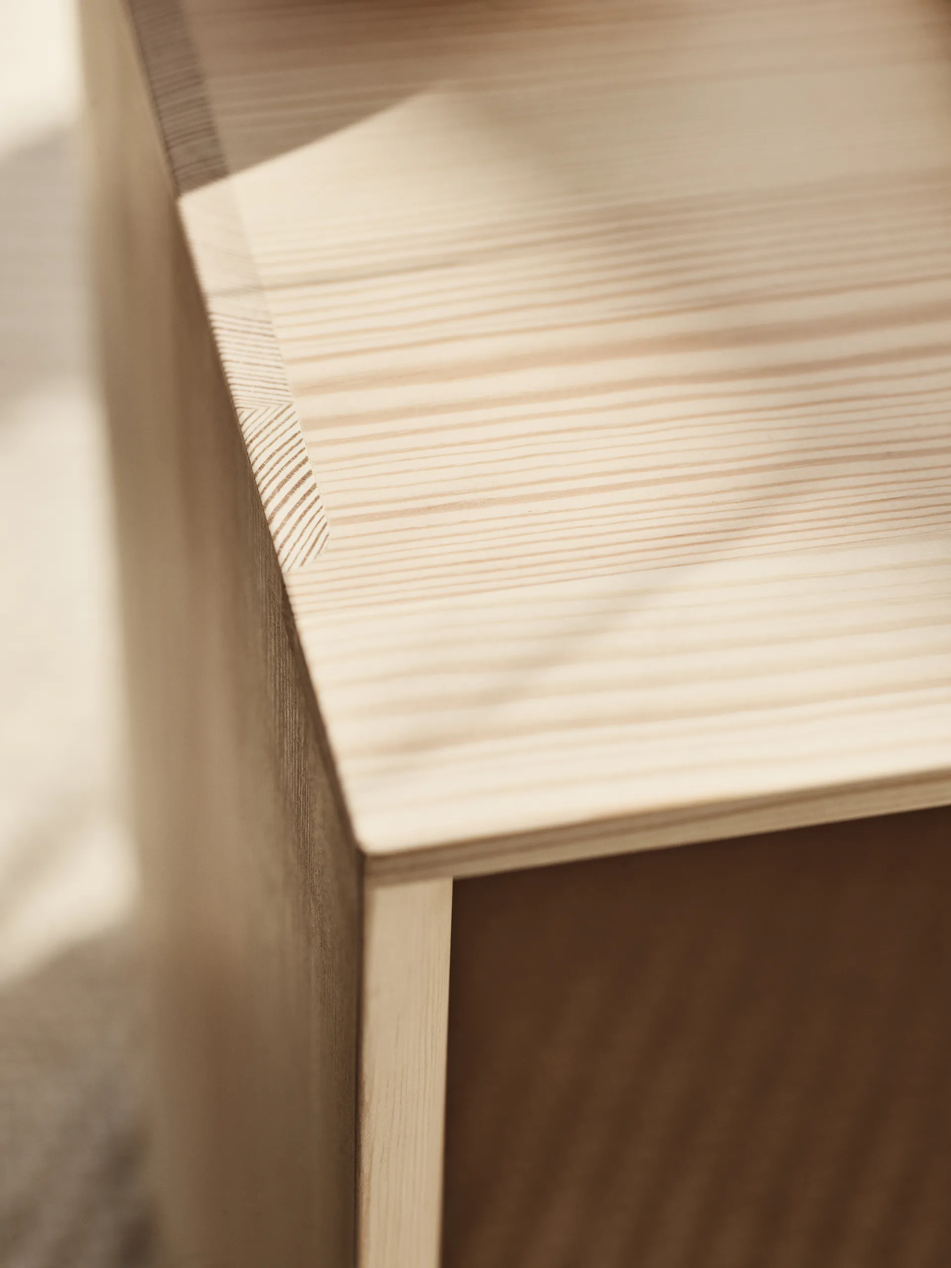 Σκαμπό παγκάκι/βοηθητικό τραπέζι, Λαδωμένο πεύκο Fritz Hansen