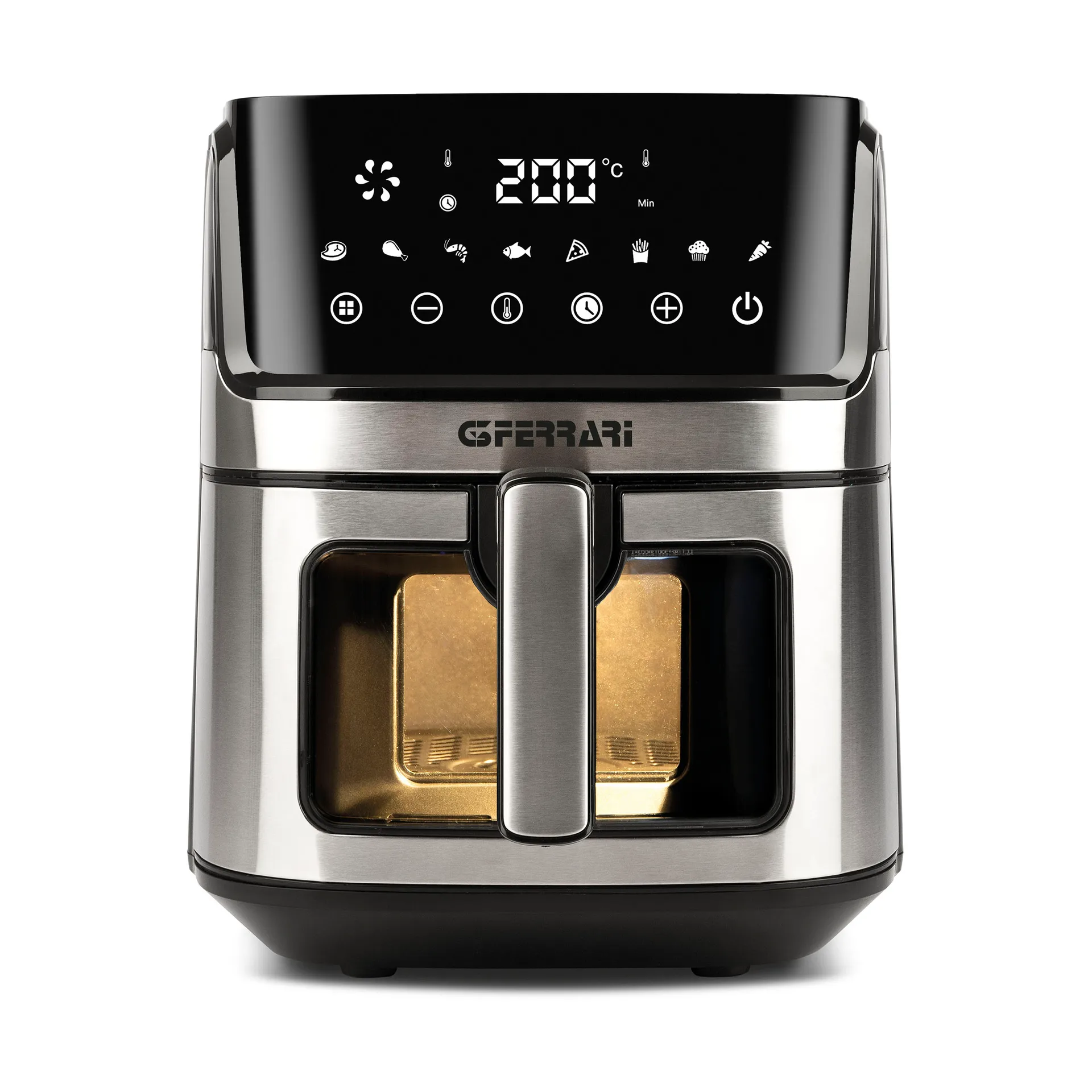 Friggisano visual φριτέζα αέρος 6,5 l, Ασημί-μαύρο G3 Ferrari