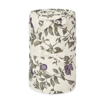 Προστατευτικό κρεβατιού σε δαμασκηνί σατέν με καπιτονέ υφή - 30x360 εκ. - Garbo&Friends