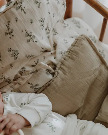 Bluebell Muslin μαξιλαροθήκη - 50x60 cm - Garbo&Friends