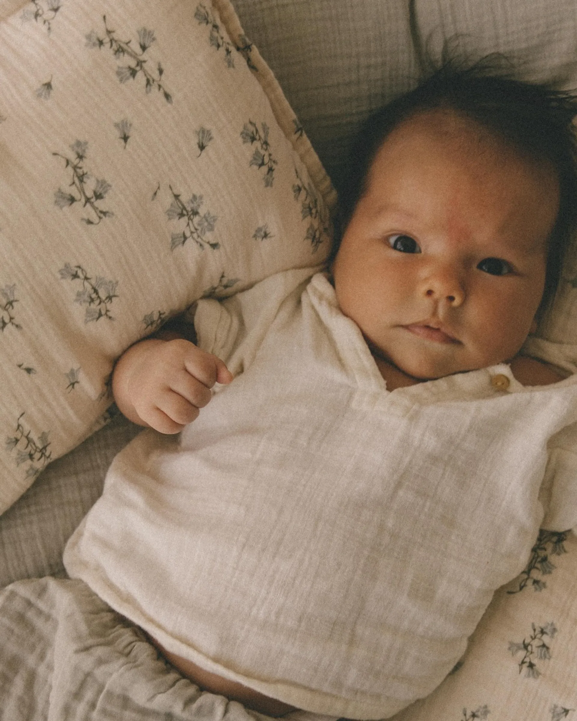 Bluebell Muslin κλινοσκεπάσματα σετ baby, 70x100 cm/40x45 cm Garbo&Friends