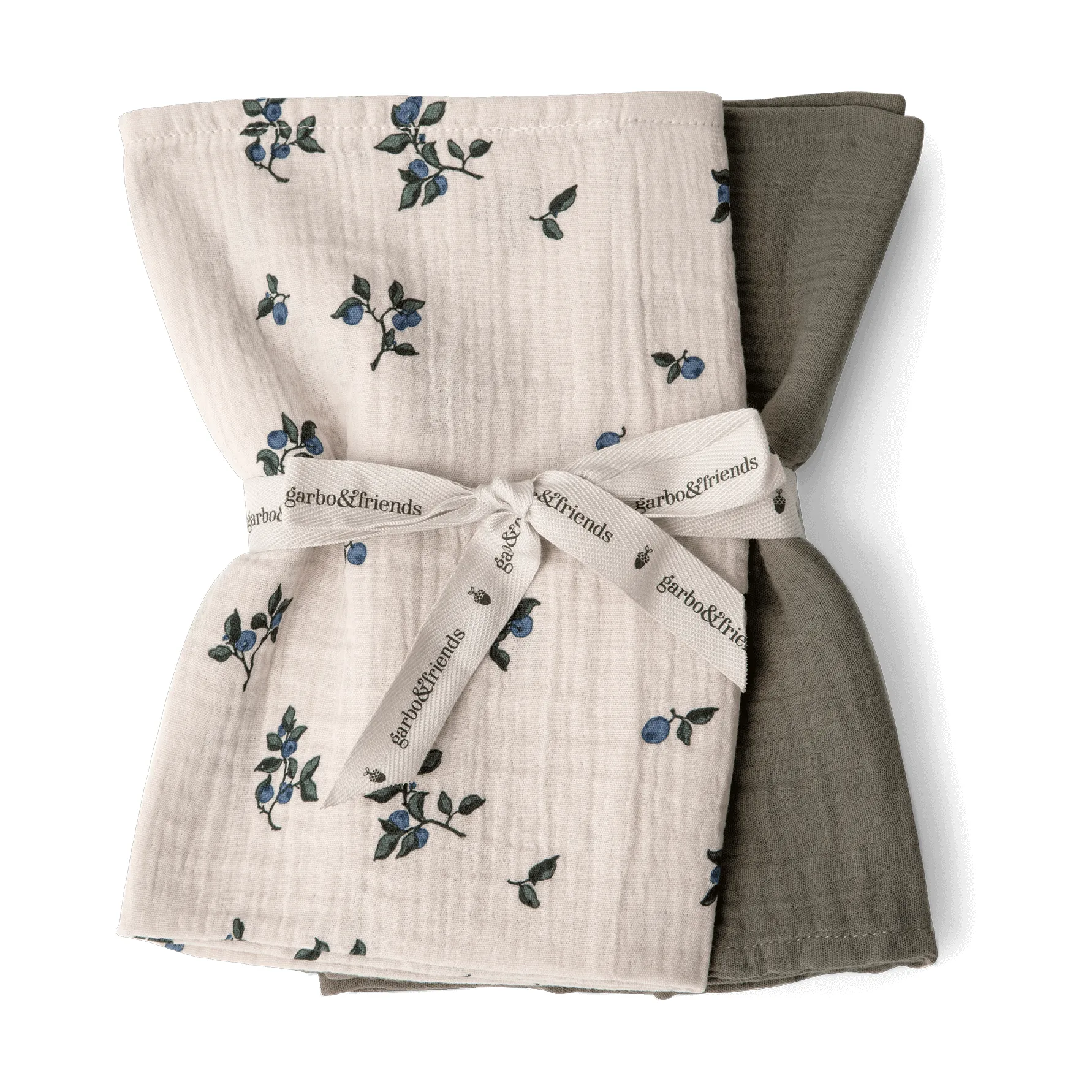 Blueberry Muslin κουβέρτα μικρή 2 τεμάχια, 60x60 cm Garbo&Friends