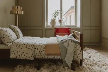 Blueberry Muslin μαξιλαροθήκη - 50x70 cm - Garbo&Friends