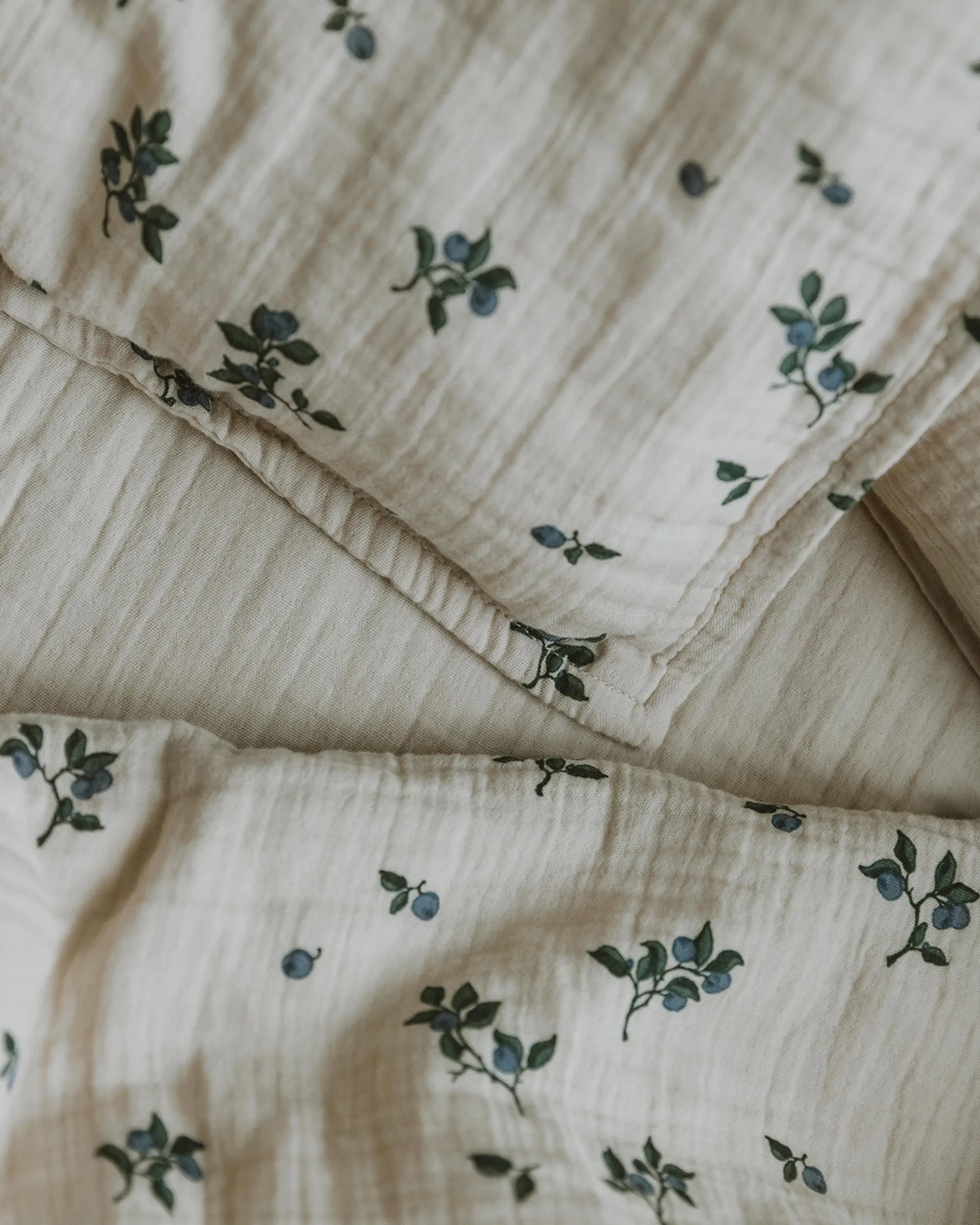 Blueberry Muslin κλινοσκεπάσματα σετ baby, 70x100 cm/40x45 cm Garbo&Friends