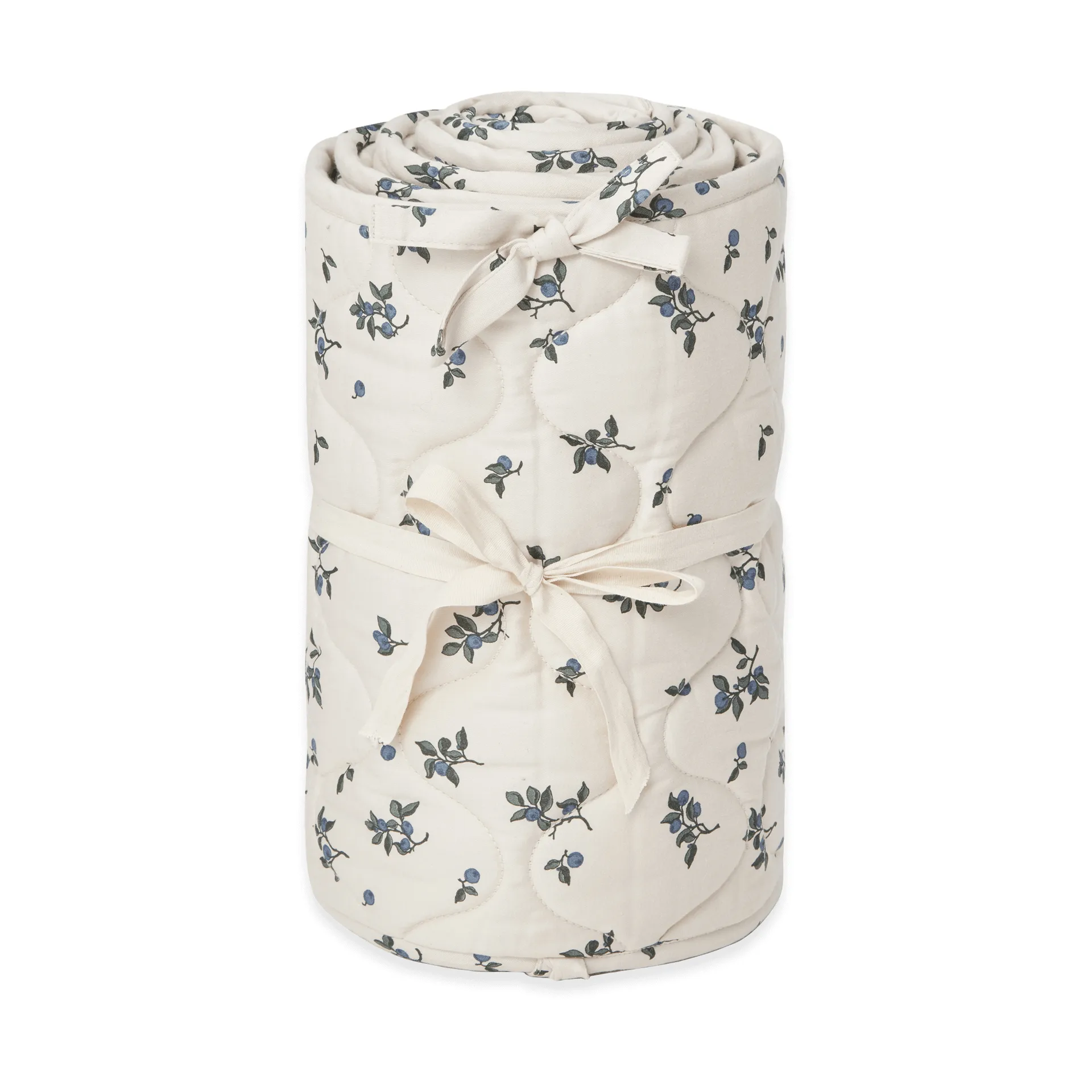 Προστατευτικό κούνιας Blueberry satin με καπιτονέ ύφασμα., 30x360 εκ. Garbo&Friends