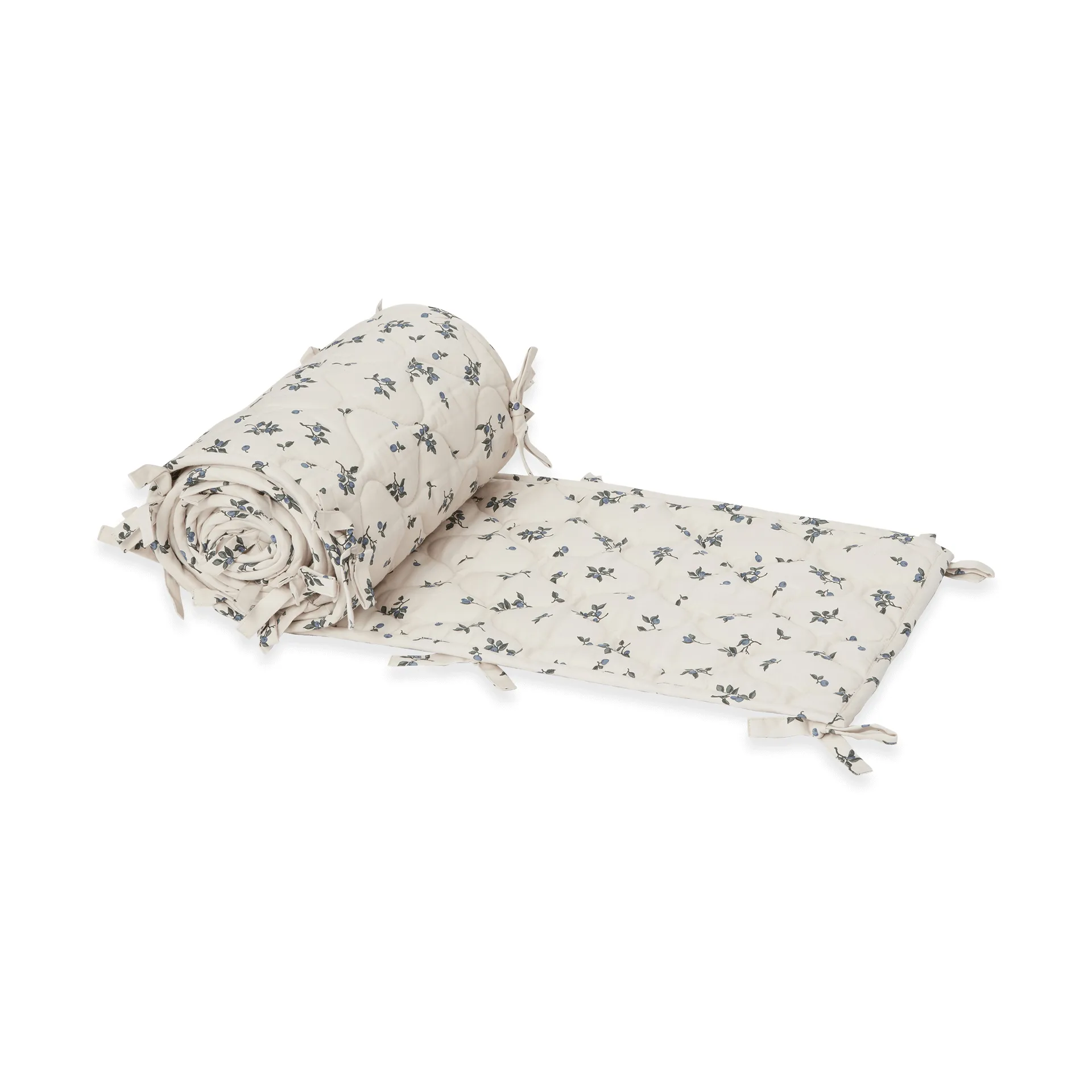 Προστατευτικό κούνιας Blueberry satin με καπιτονέ ύφασμα., 30x360 εκ. Garbo&Friends