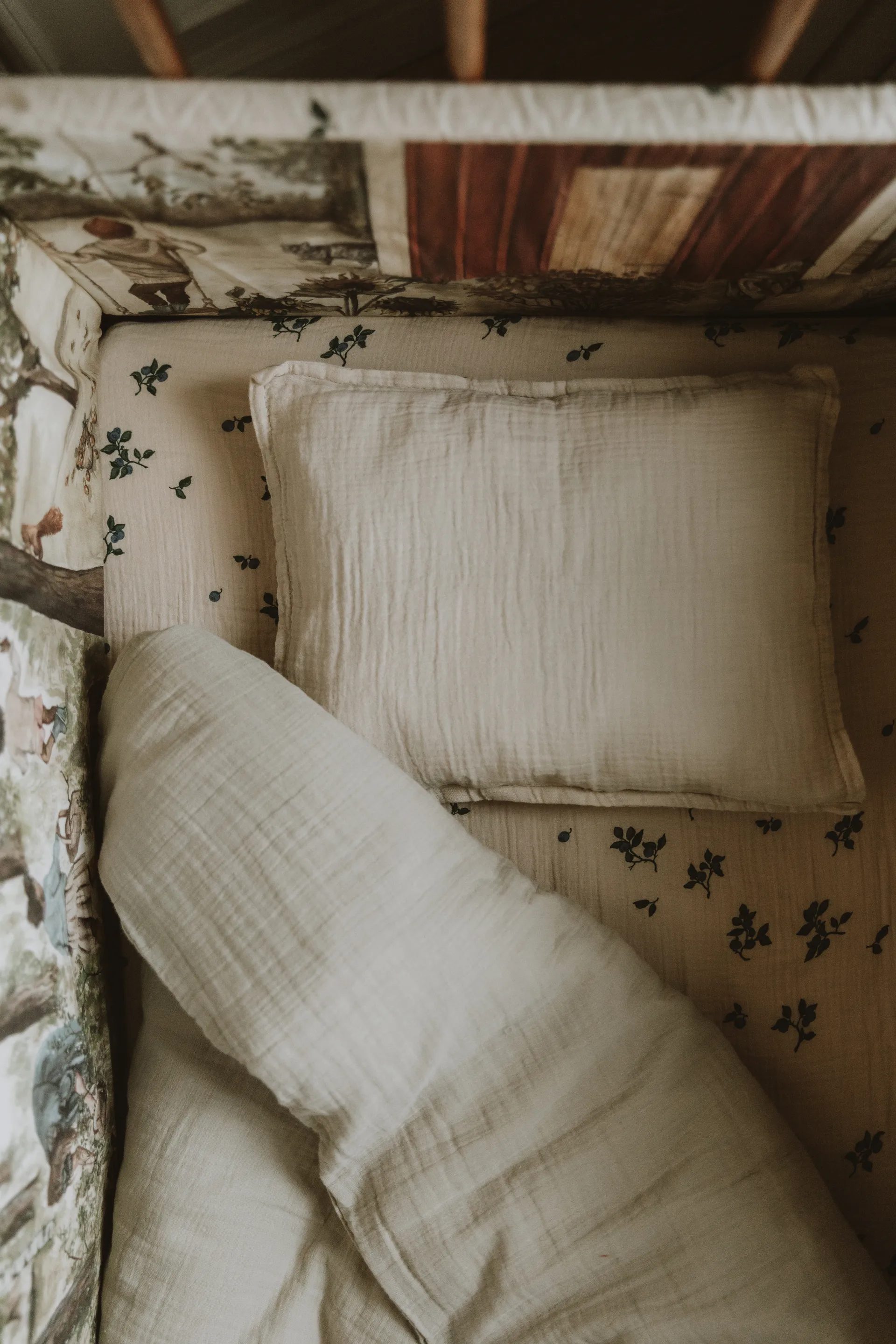 Eggshell Muslin κλινοσκεπάσματα σετ junior, 100x140 cm/40x60 cm Garbo&Friends