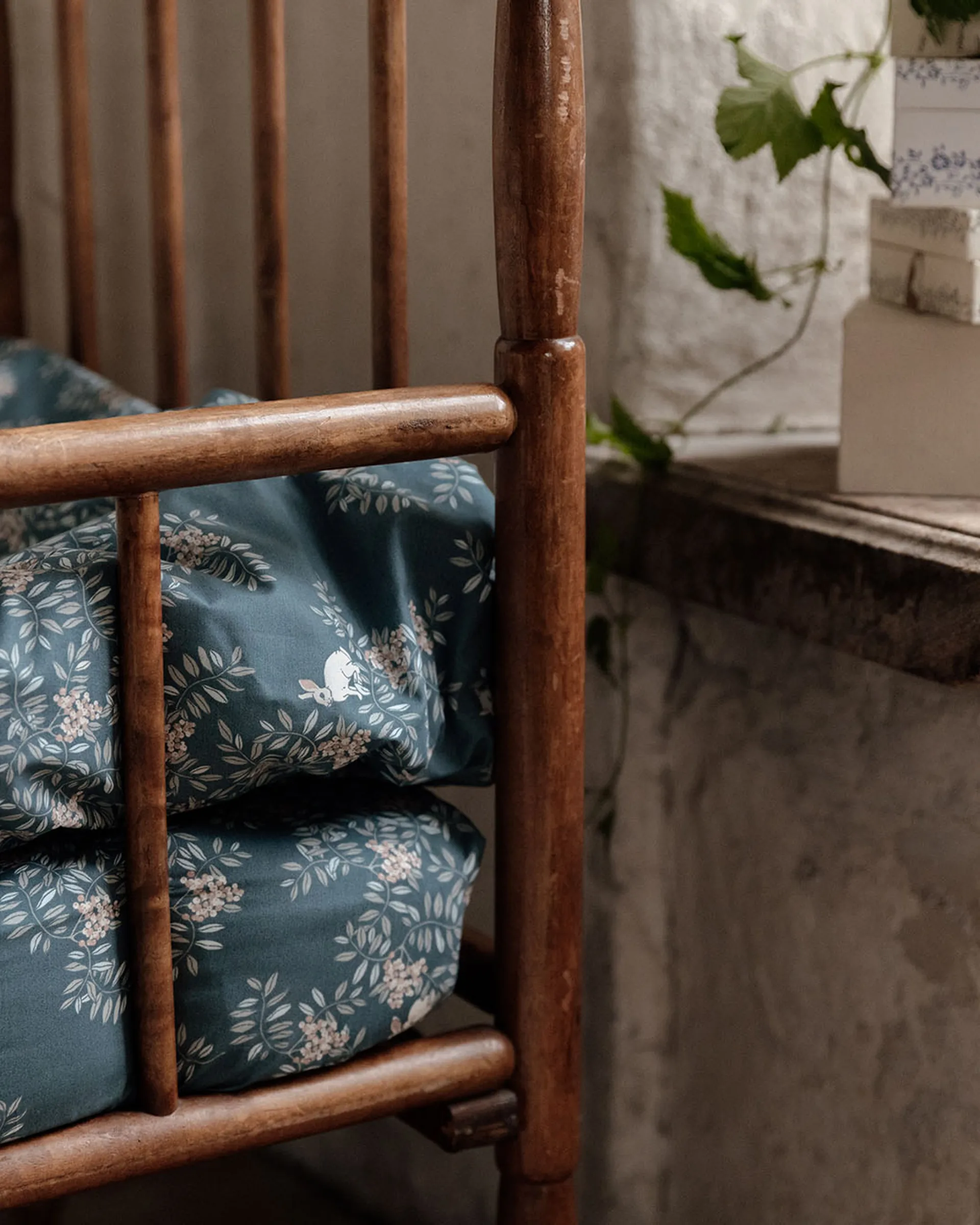 Σεντόνια με λάστιχο Fauna Forest, 60x120x20 cm Garbo&Friends