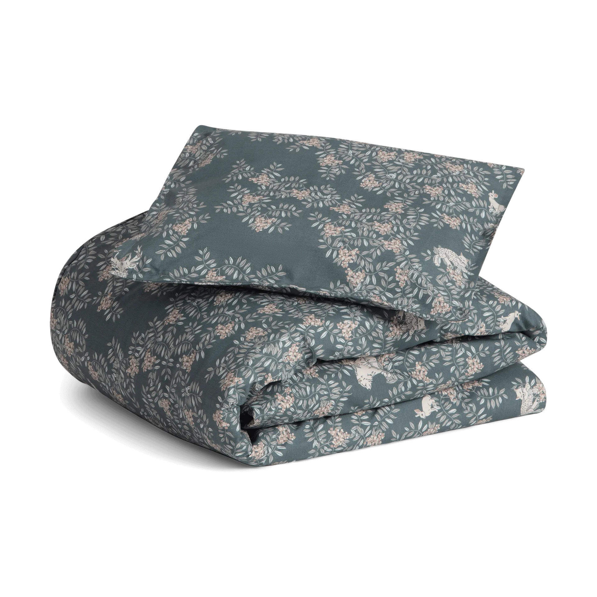 Fauna Forest κλινοσκεπάσματα σετ junior, 100x140 cm/40x60 cm Garbo&Friends