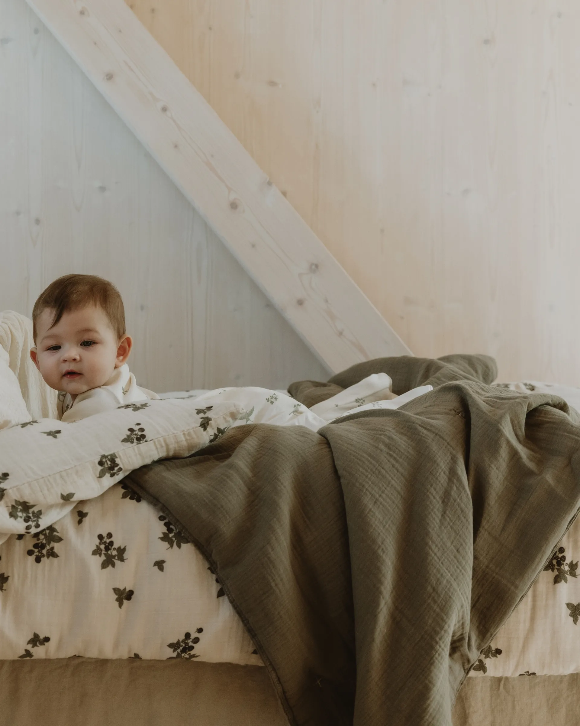 Geranium Muslin padded κουβερλί, 100x140 cm Garbo&Friends