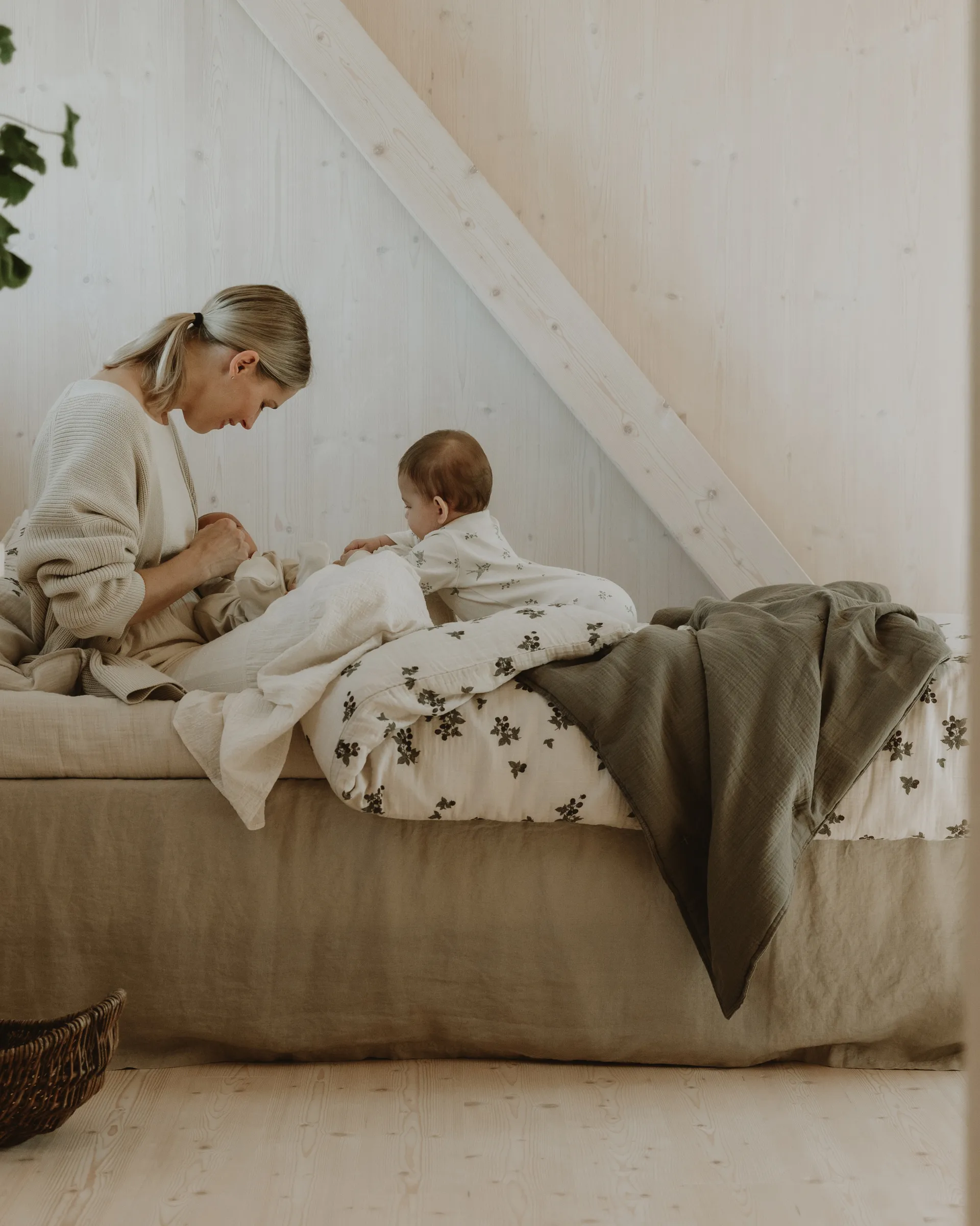 Geranium Muslin padded κουβερλί, 100x140 cm Garbo&Friends