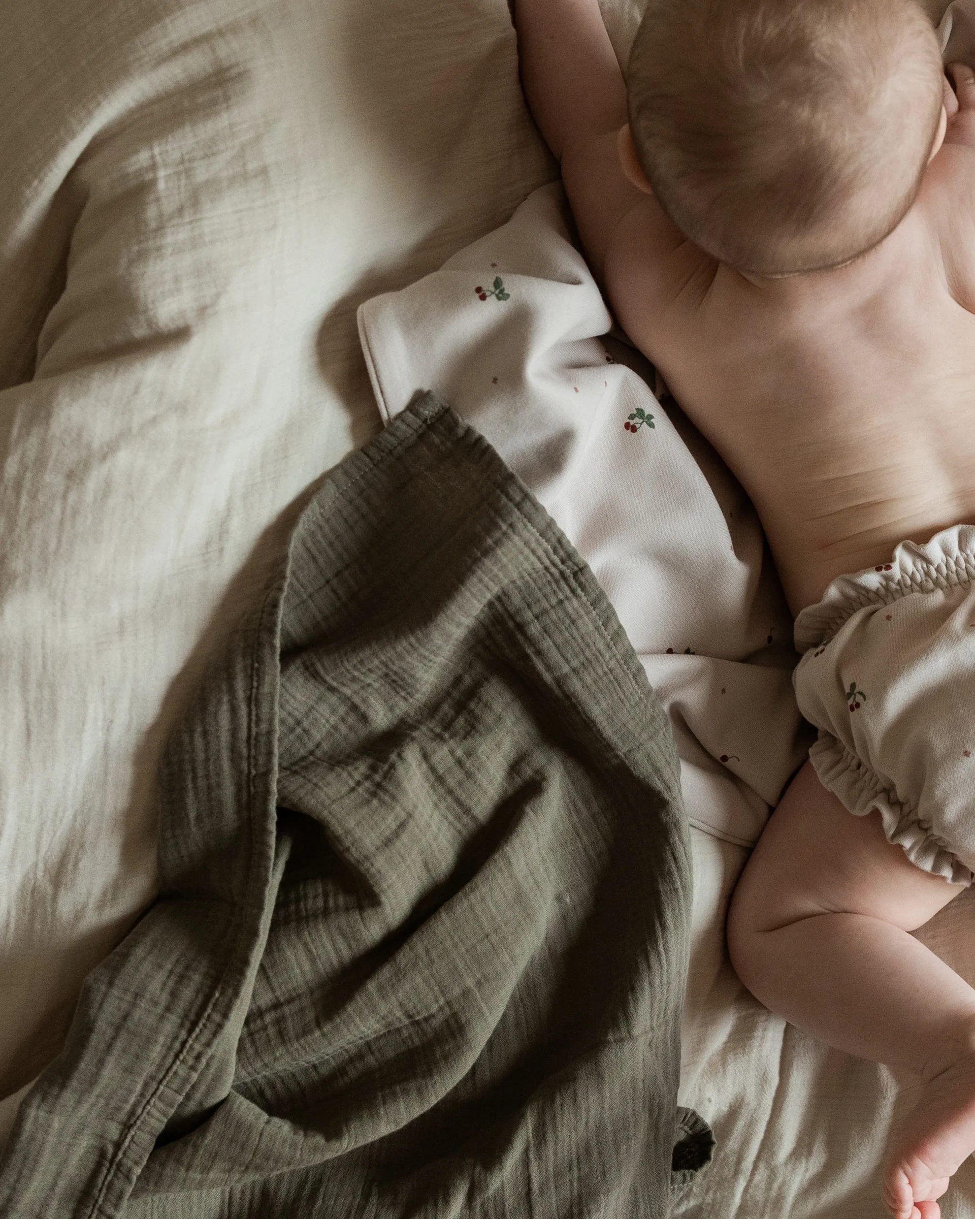 Geranium Muslin Swaddle κουβέρτα, 110x110 cm Garbo&Friends