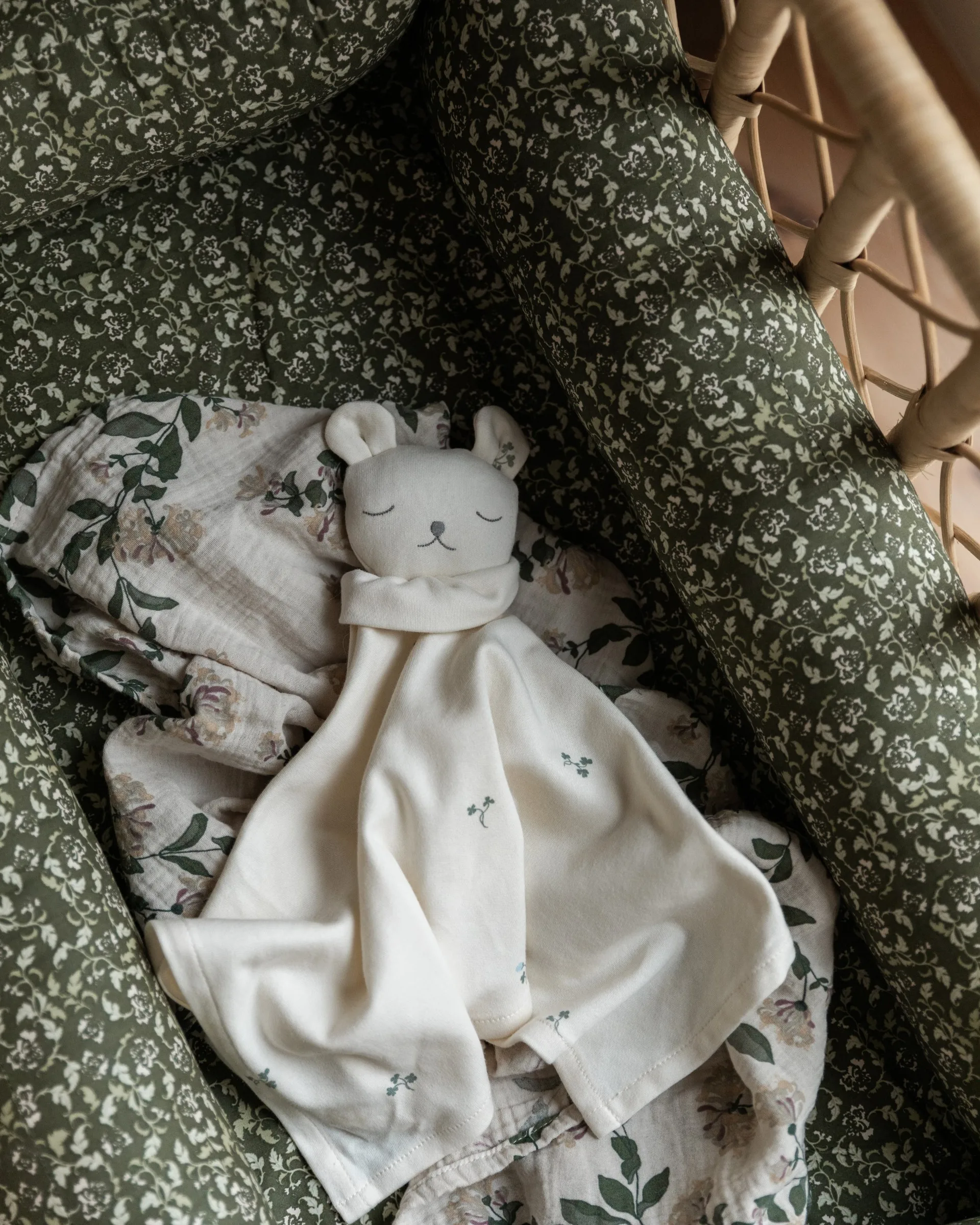 Honeysuckle Muslin κουβέρτα μικρή 2 τεμάχια, 60x60 cm Garbo&Friends