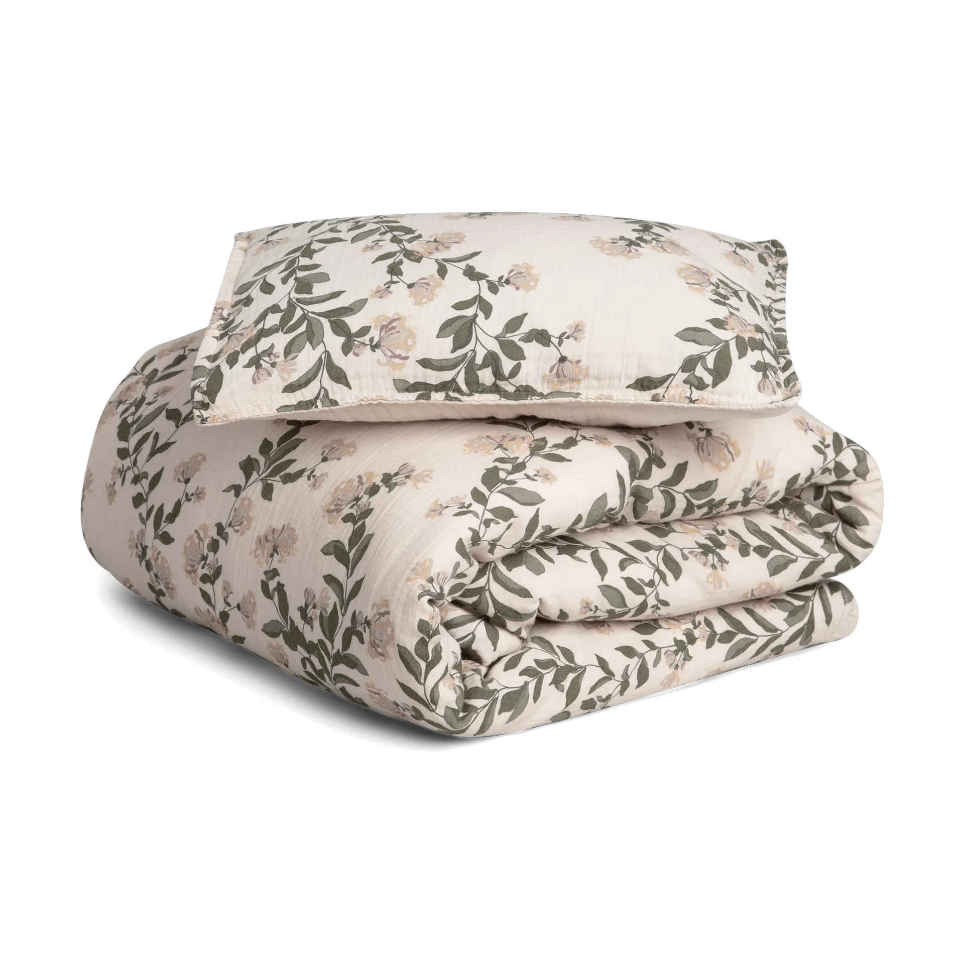 Honeysuckle Muslin κλινοσκεπάσματα σετ baby, 70x100 cm/40x45 cm Garbo&Friends