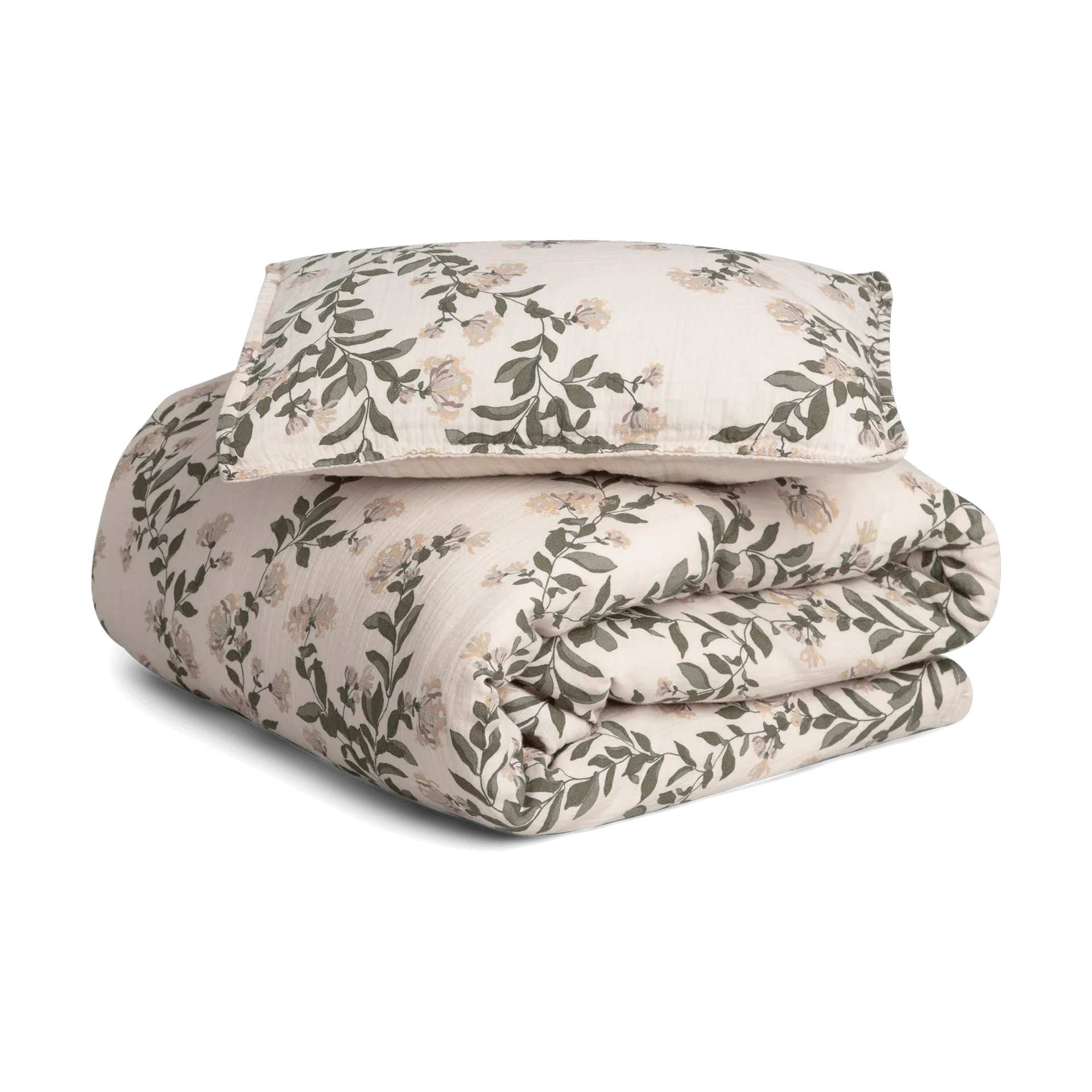 Honeysuckle Muslin κλινοσκεπάσματα σετ baby, 70x80 cm/28x35 cm Garbo&Friends