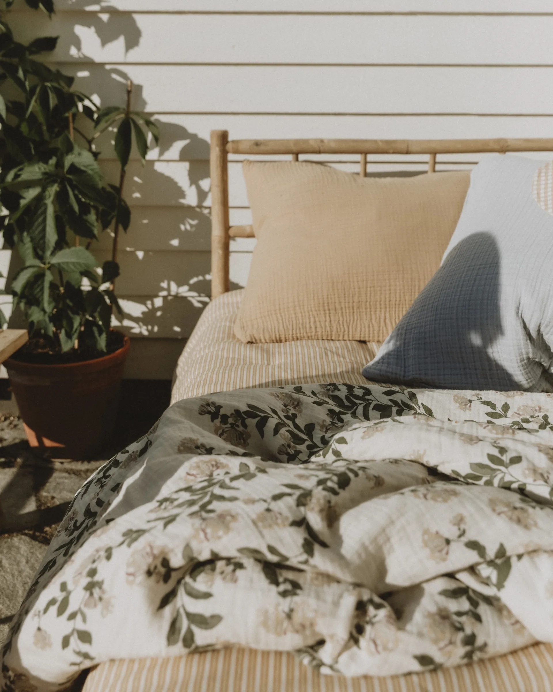 Honeysuckle Muslin padded κουβερλί, 100x140 cm Garbo&Friends