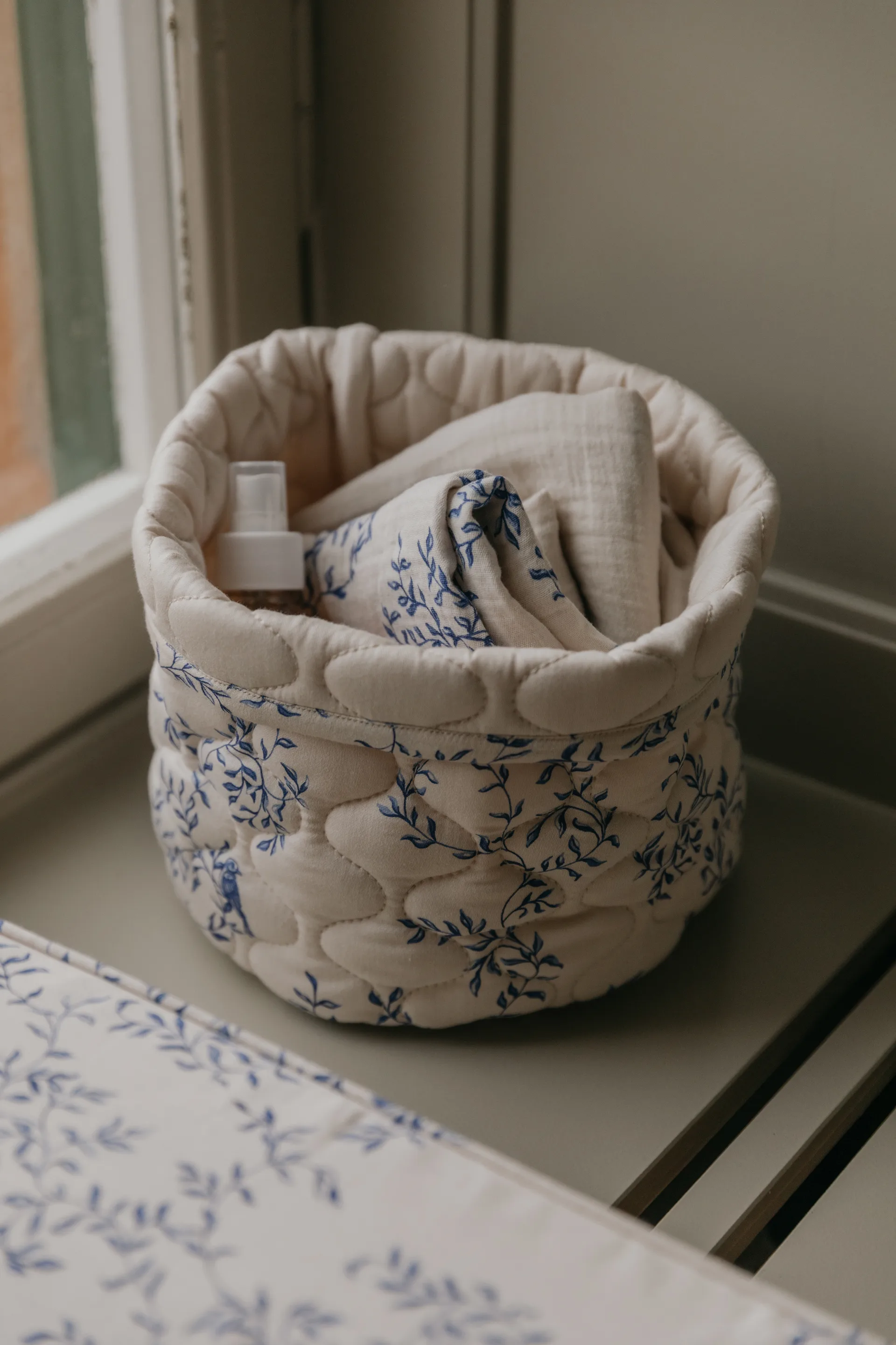 Jardim Satin καπιτονέ καλάθι 2 τεμάχια, 20xØ20 εκ. + 30xØ30 εκ. Garbo&Friends