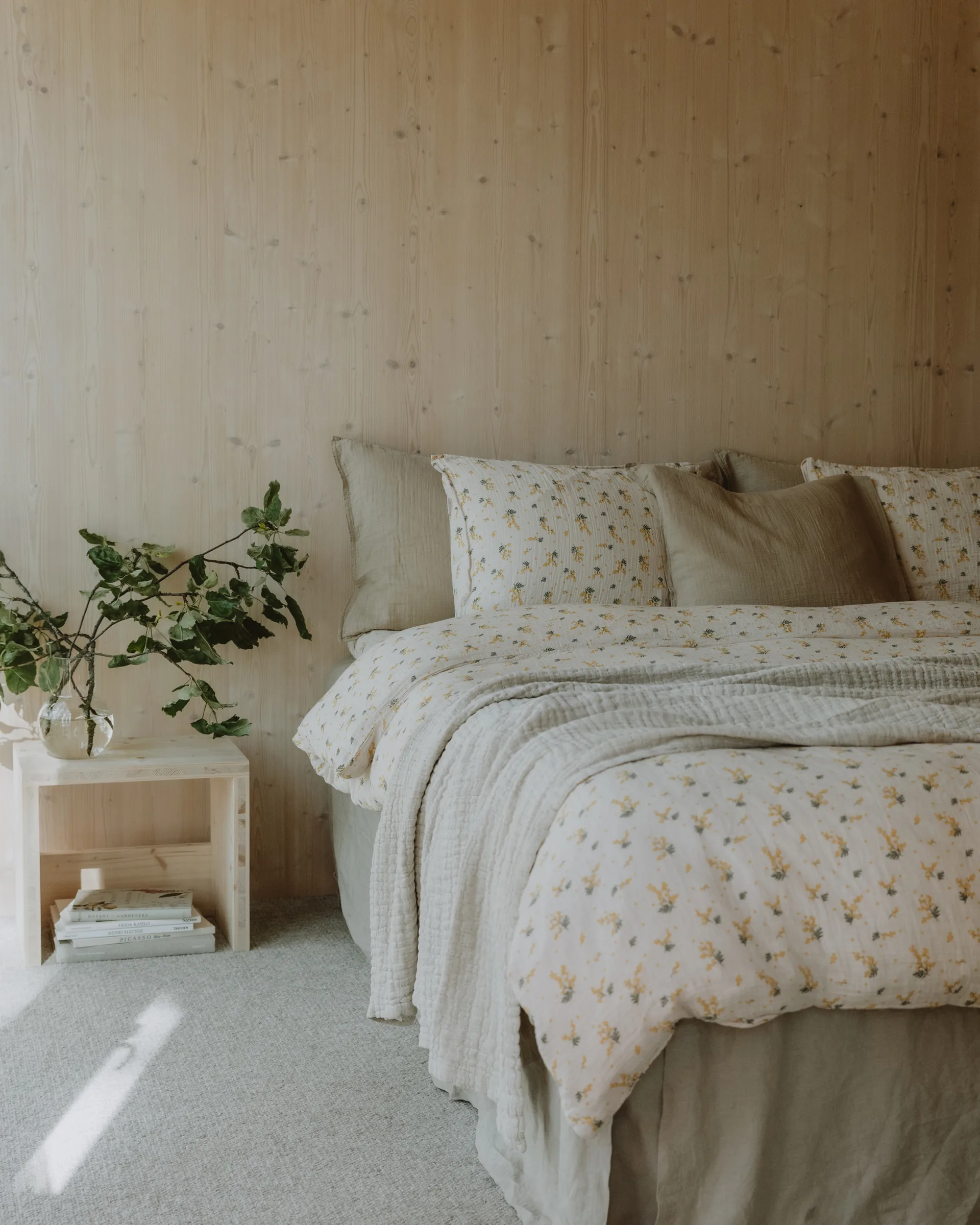 Mimosa Muslin παπλωματοθήκη διπλή, 240x220 εκ. Garbo&Friends