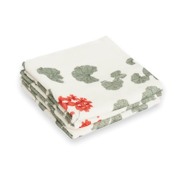 Pelargonium Terry Πετσετέ μπουρνούζι 3 τεμαχίων, 30x30 cm Garbo&Friends