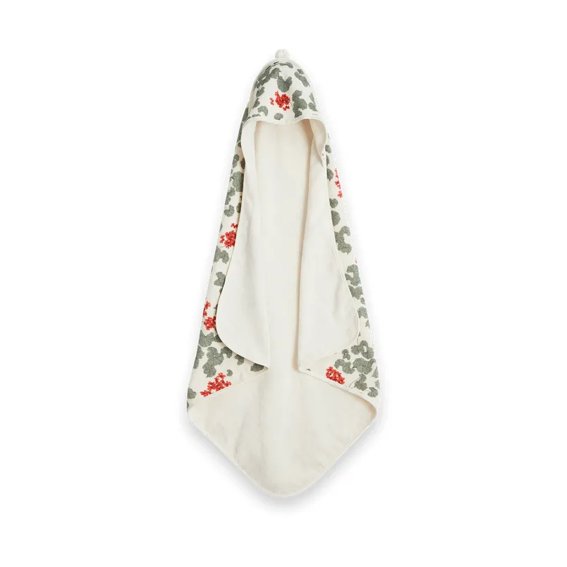 Pelargonium Terry πετσέτα με κουκούλα, 80x80 cm Garbo&Friends