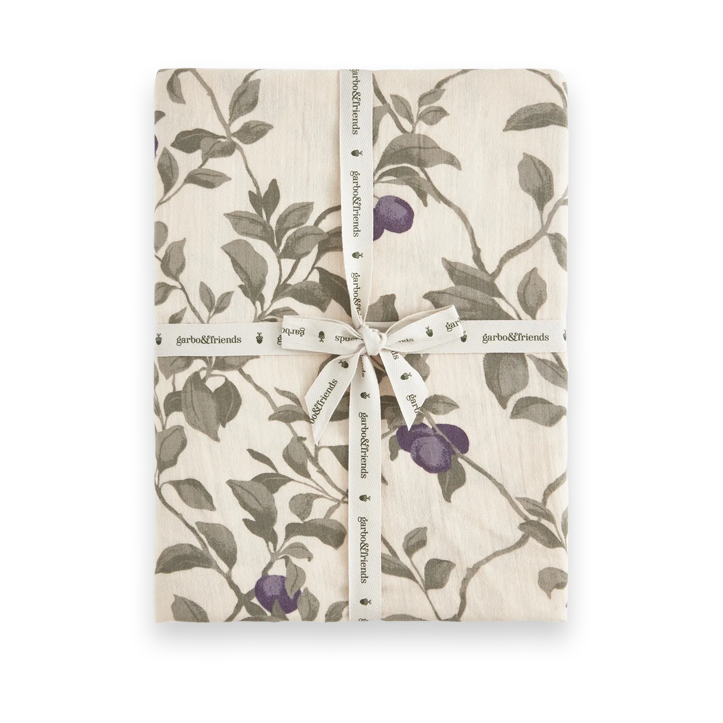 Plum Muslin σεντόνι με λάστιχο, 160x200x30 cm Garbo&Friends