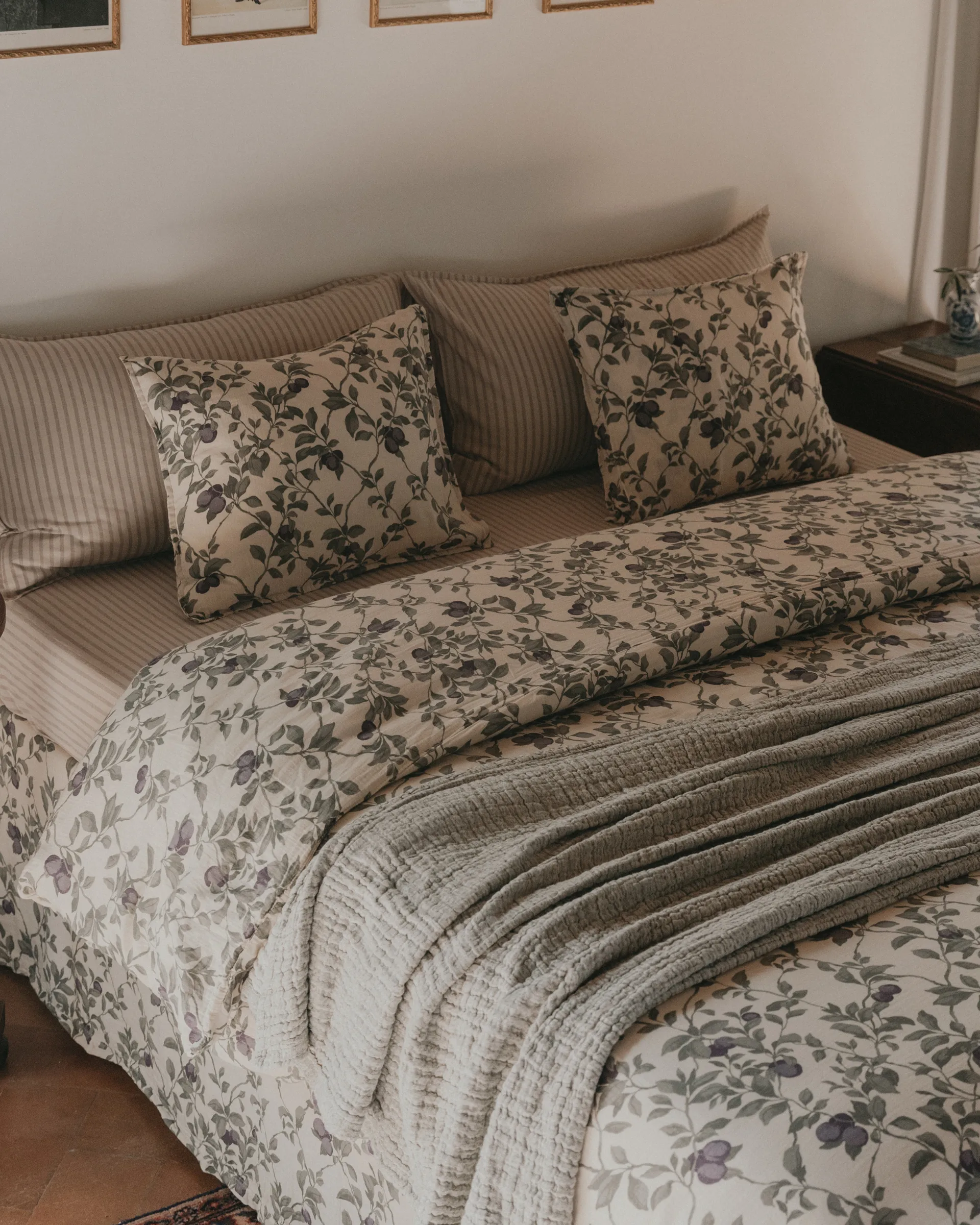 Plum Muslin παπλωματοθήκη διπλή, 220x220 εκ. Garbo&Friends