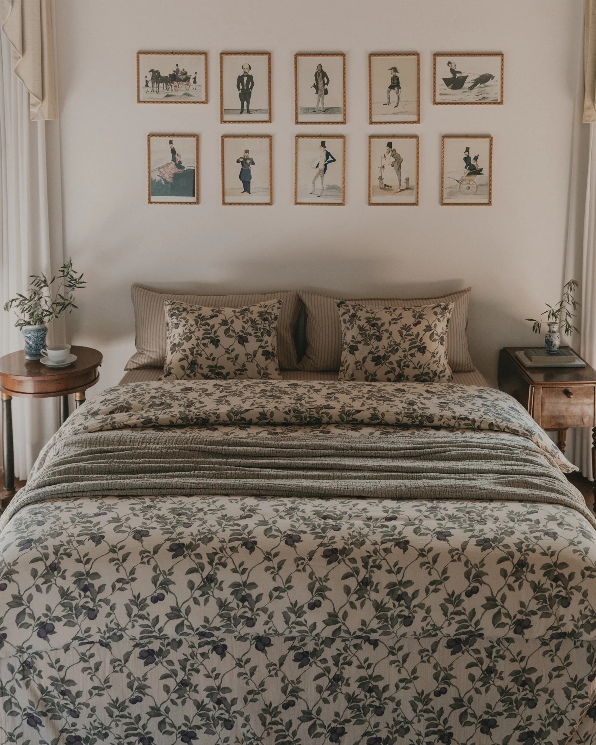 Plum Muslin παπλωματοθήκη διπλή, 220x220 εκ. Garbo&Friends