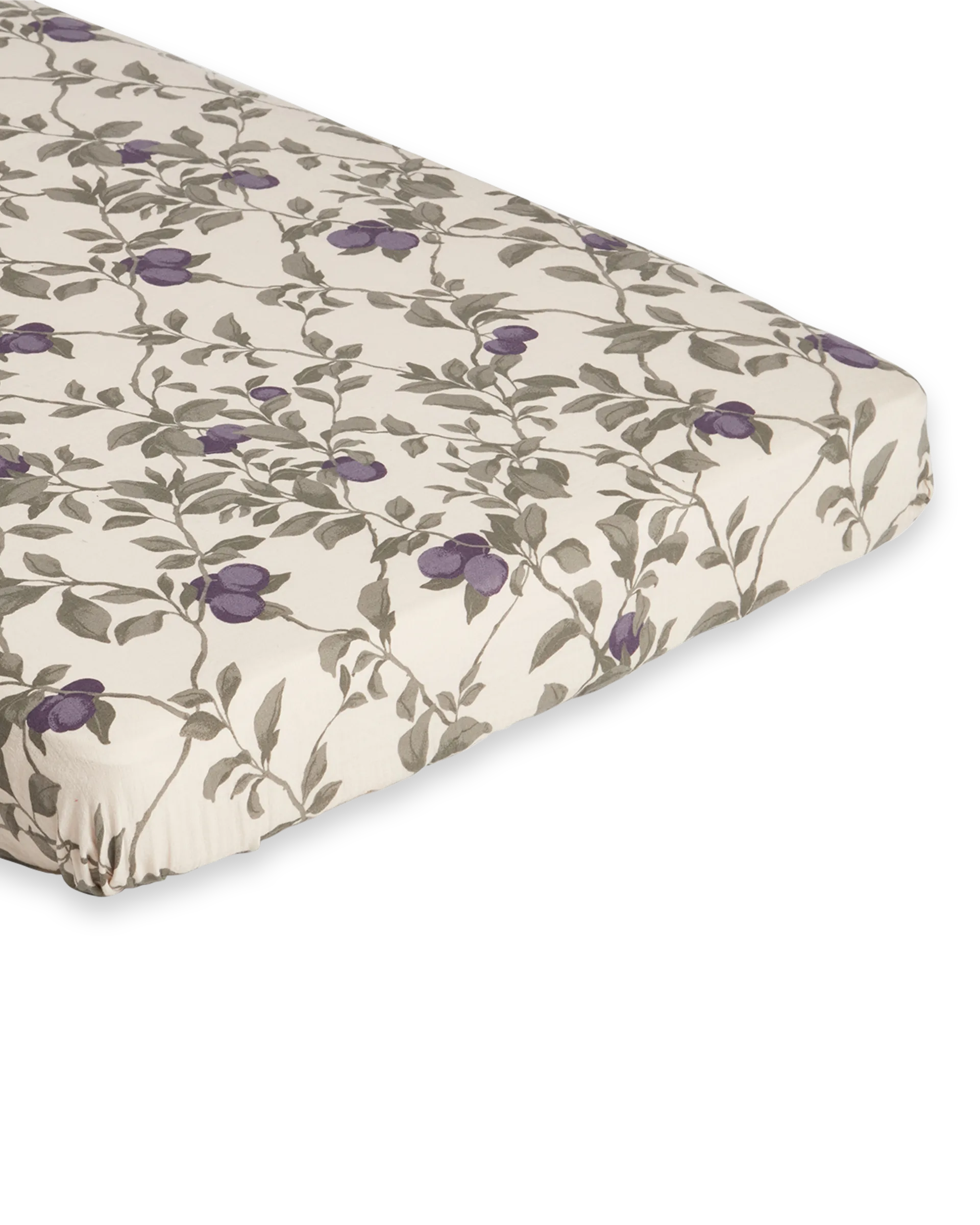 Plum Muslin σεντόνι με λάστιχο, 90x200x30 εκ. Garbo&Friends
