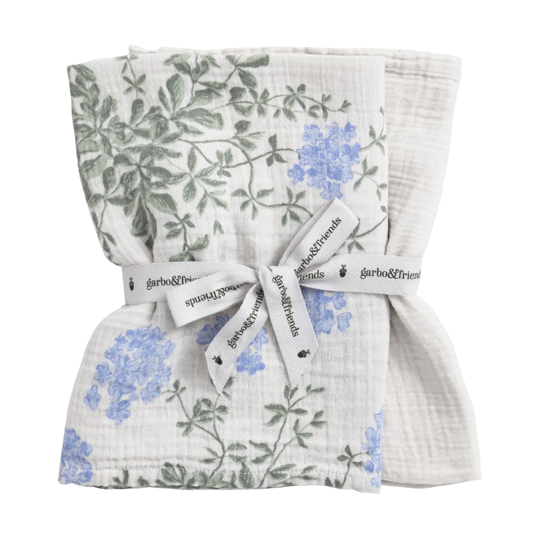 Plumbago Muslin κουβέρτα μικρή 2 τεμάχια, 60x60 cm Garbo&Friends
