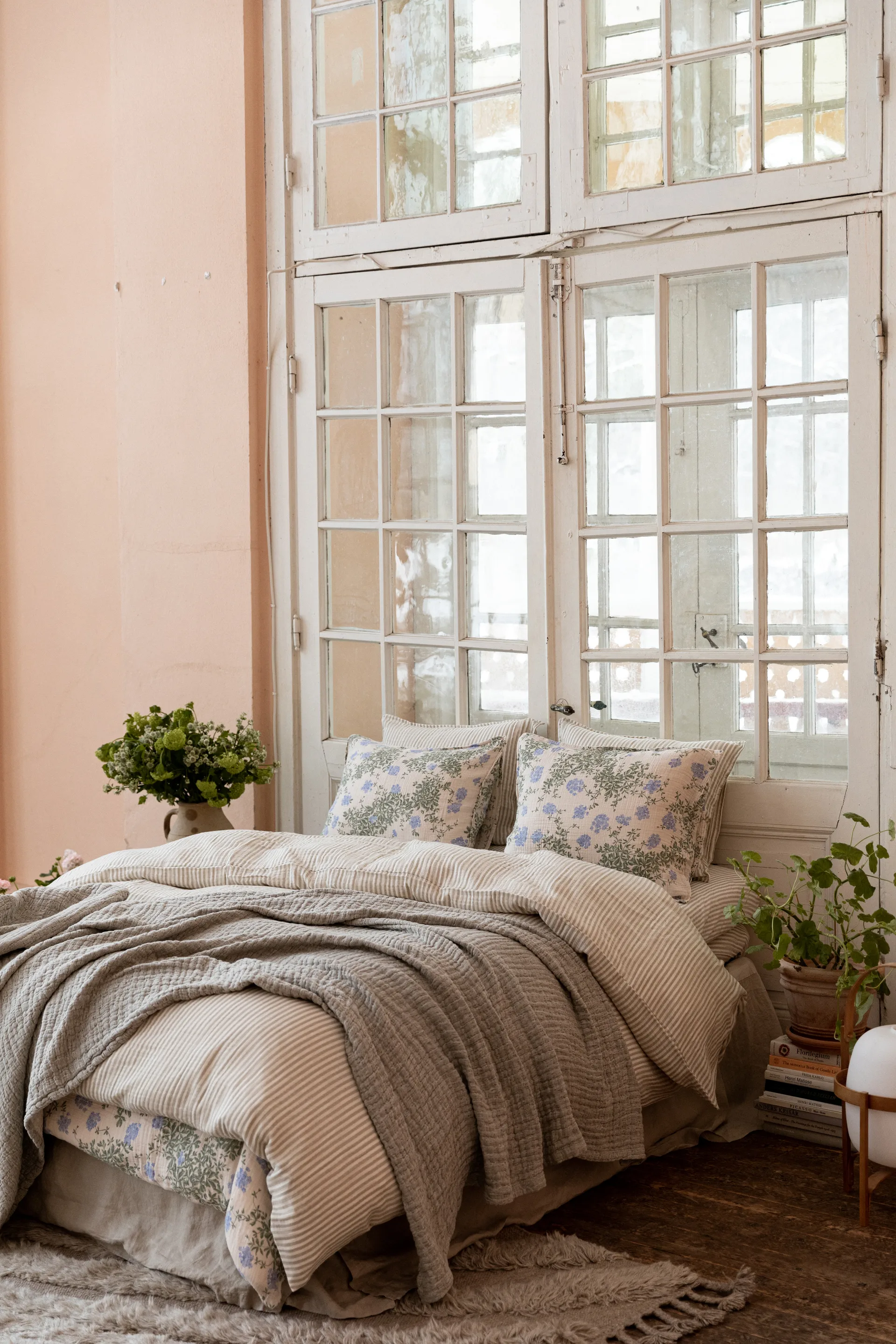 Plumbago Muslin μαξιλαροθήκη, 50x75cm Garbo&Friends